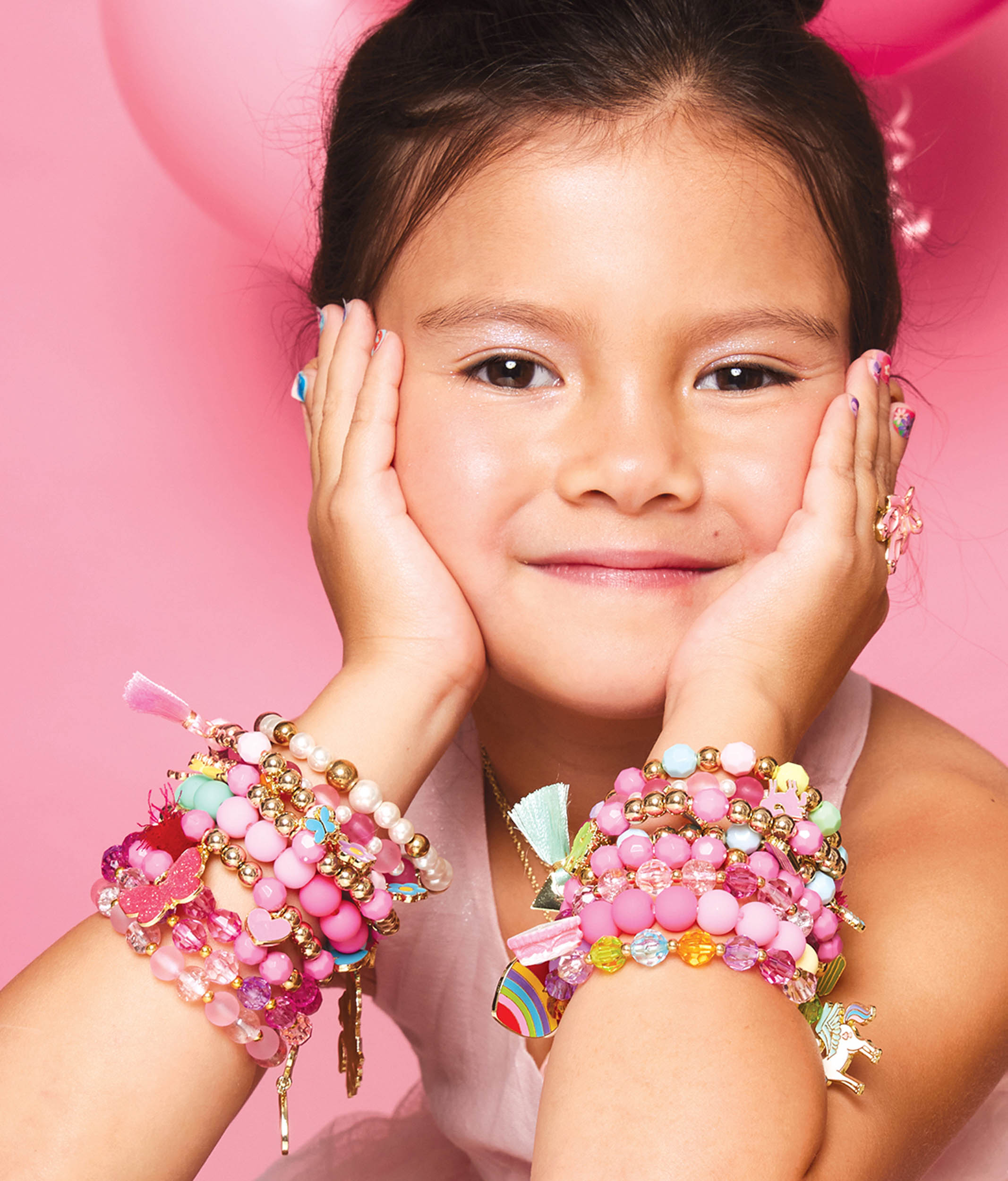 Girls Bracelet, Orange Butterfly - Colour Me Happy