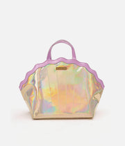 Holographic Shell Iridescent Dance & Travel Bag - MERMAID KEEPALL BAG