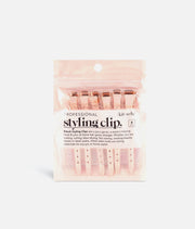 Rose Gold Styling Hair Clips, Crease-Free 6-Piece Sectioning Set
