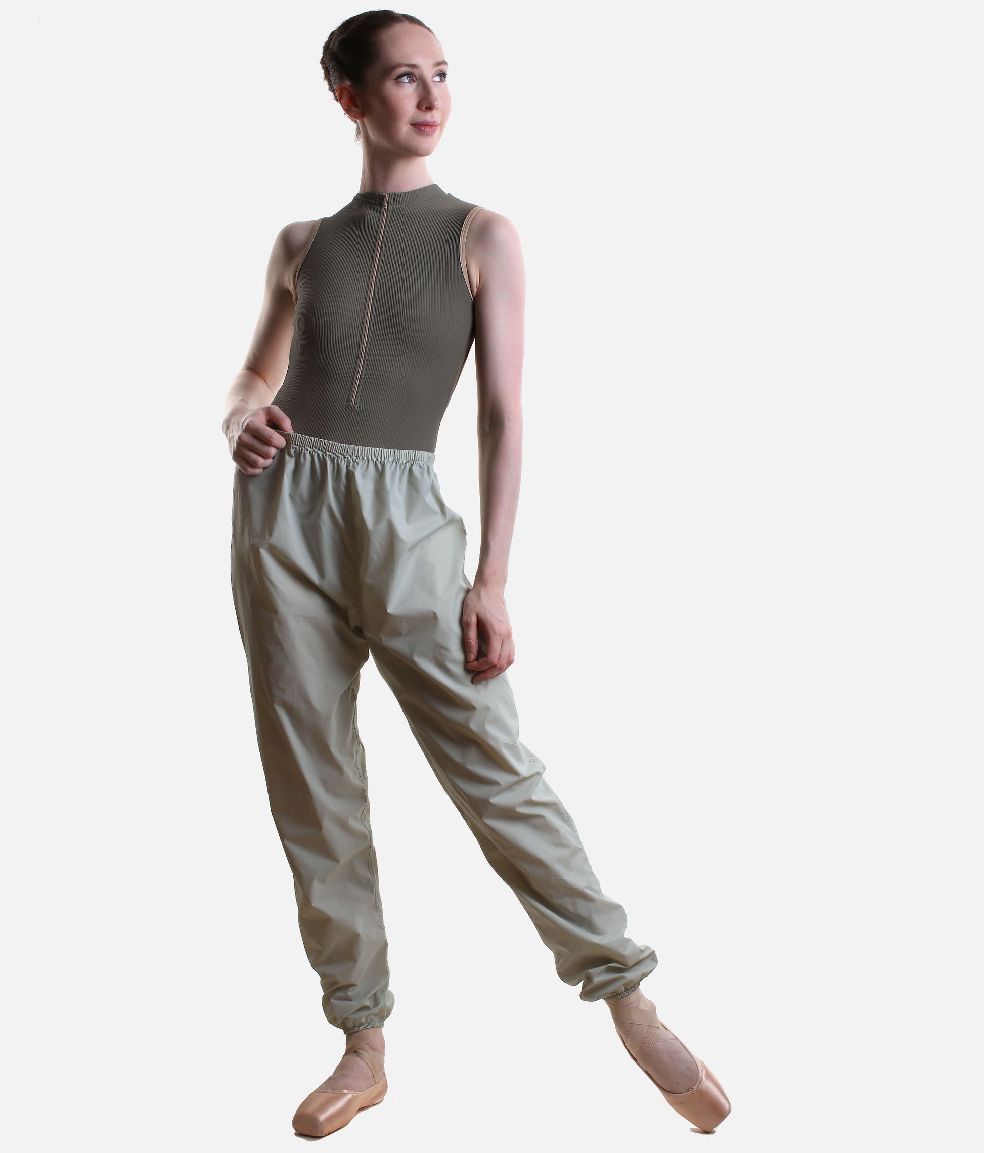 Light Green Ballet WARM-UP PANTS, Professional Dance Warmups