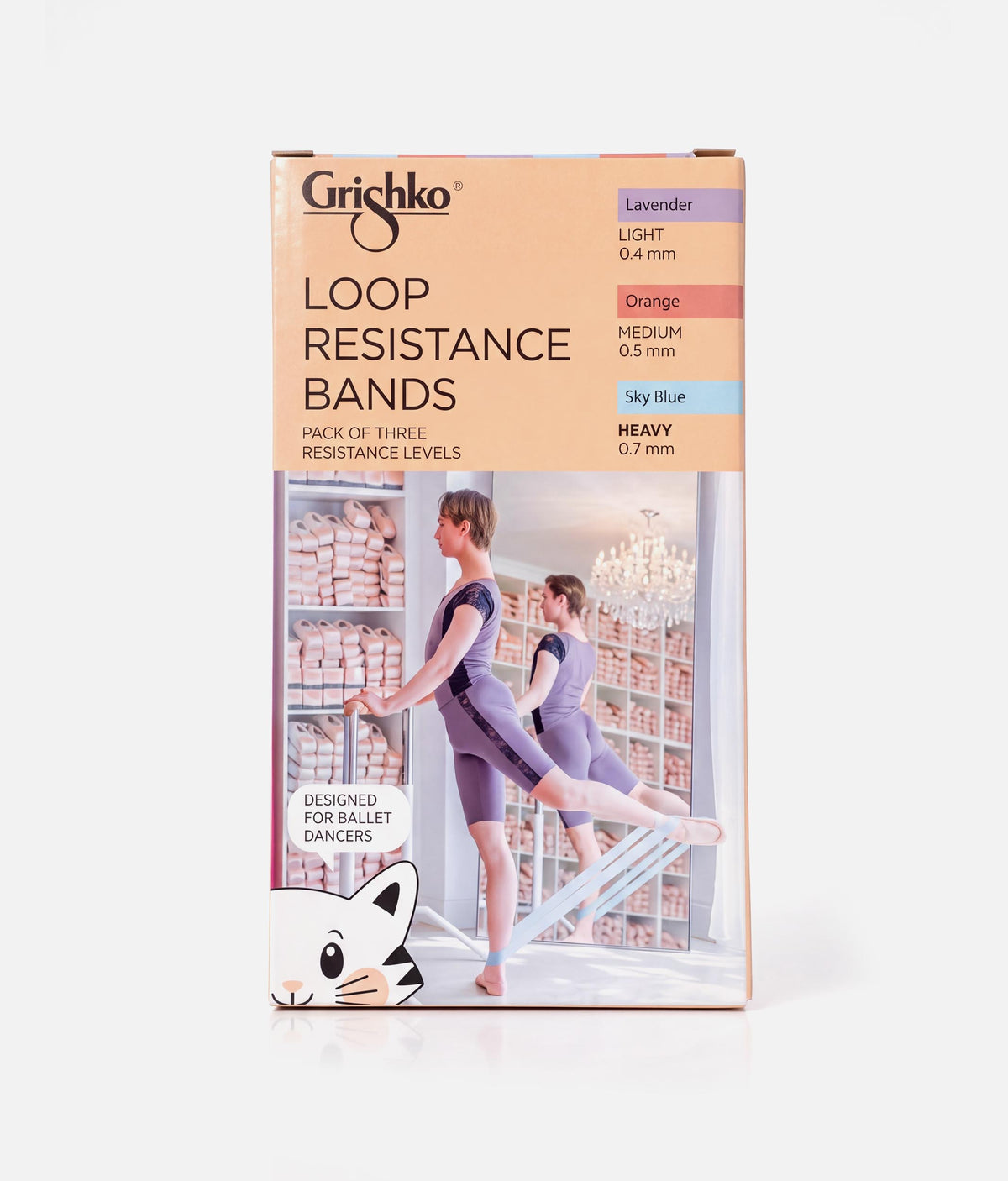 Resistance Loop Bands, Enhance Ballet Technique & Muscle Control - TT001G
