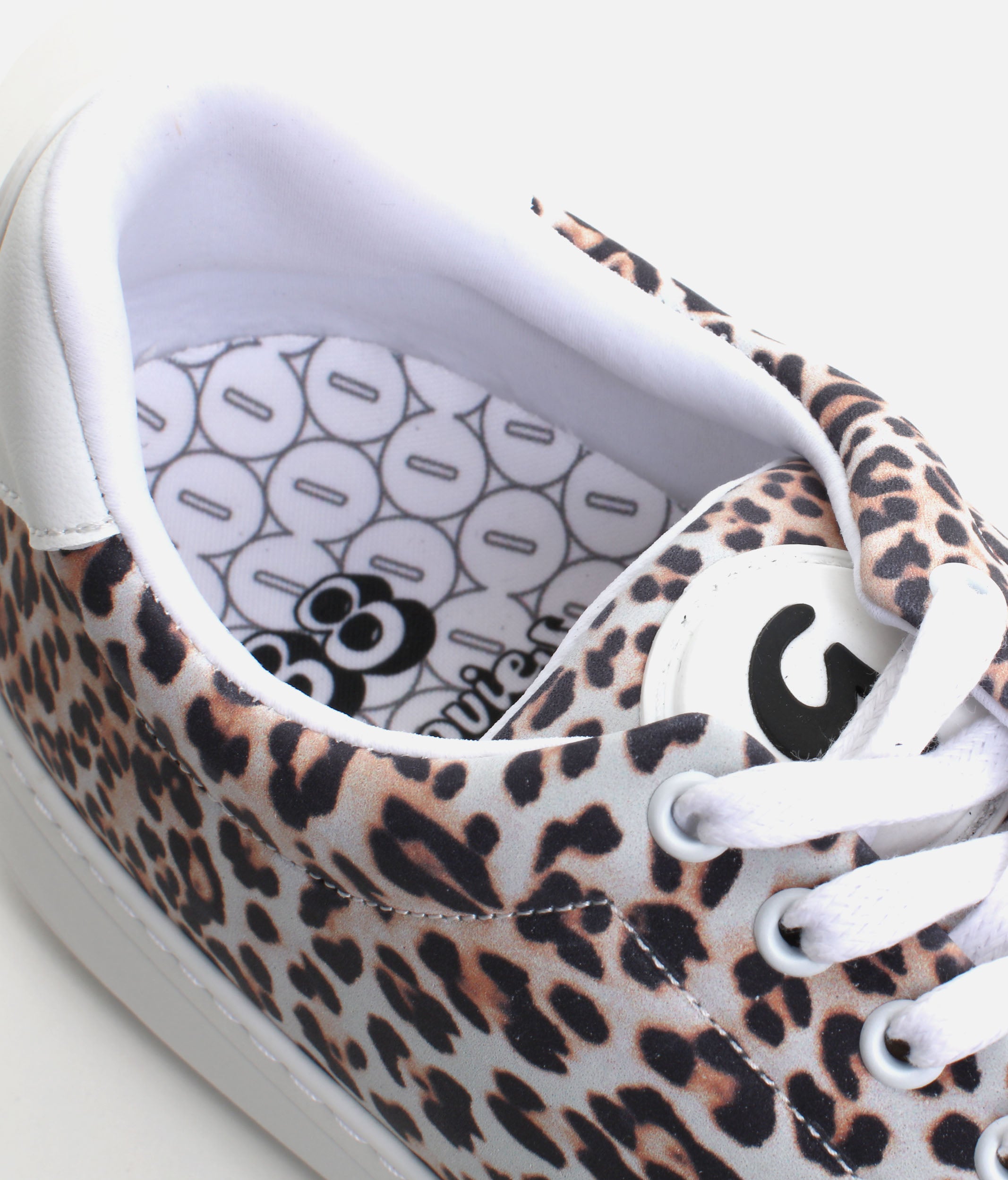 Dance Sneakers, Leopard Leather Spin & Glide Shoes - Groovies BALI