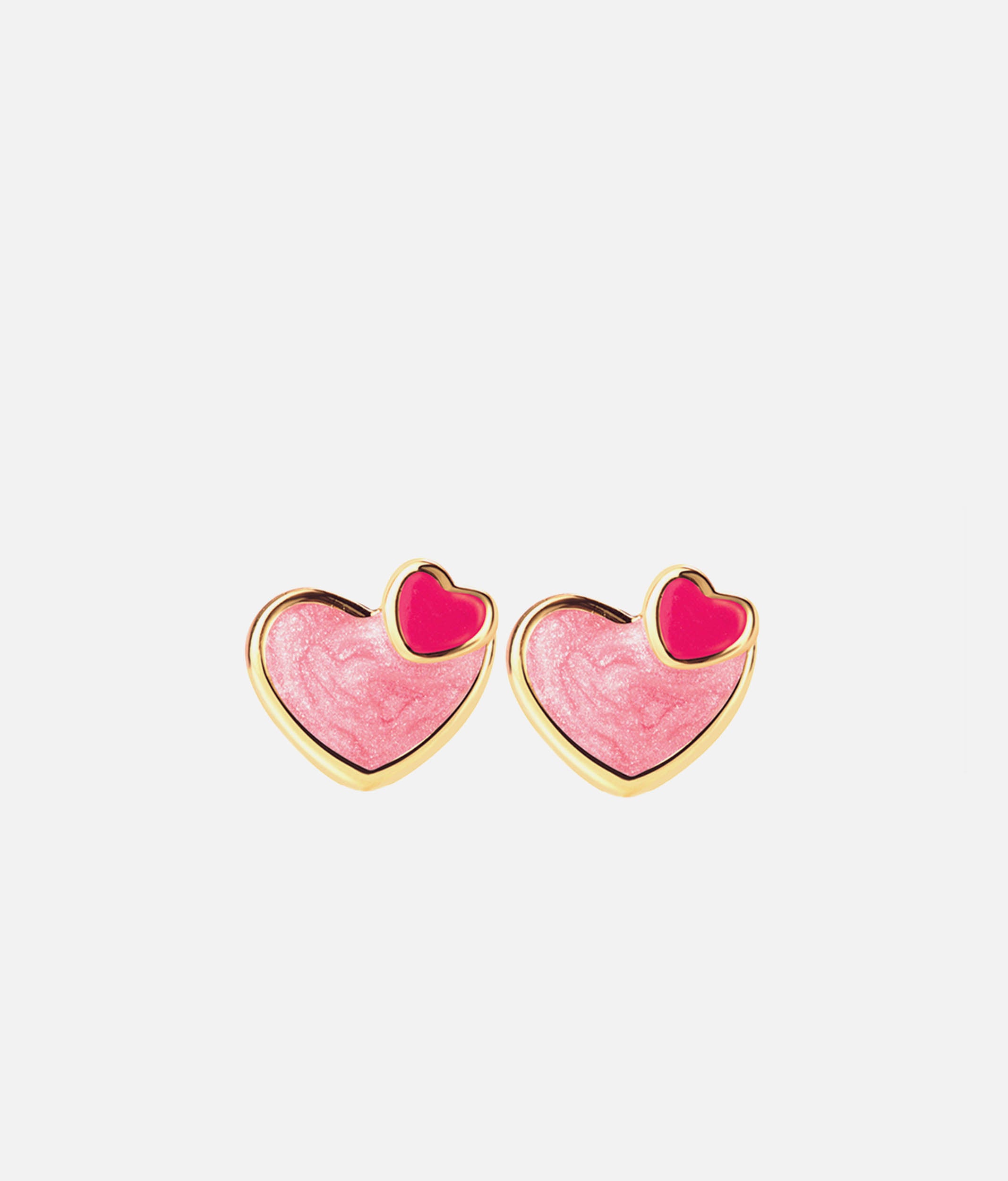 Girls Clip On Earrings, Heart 2 Heart - Cutie