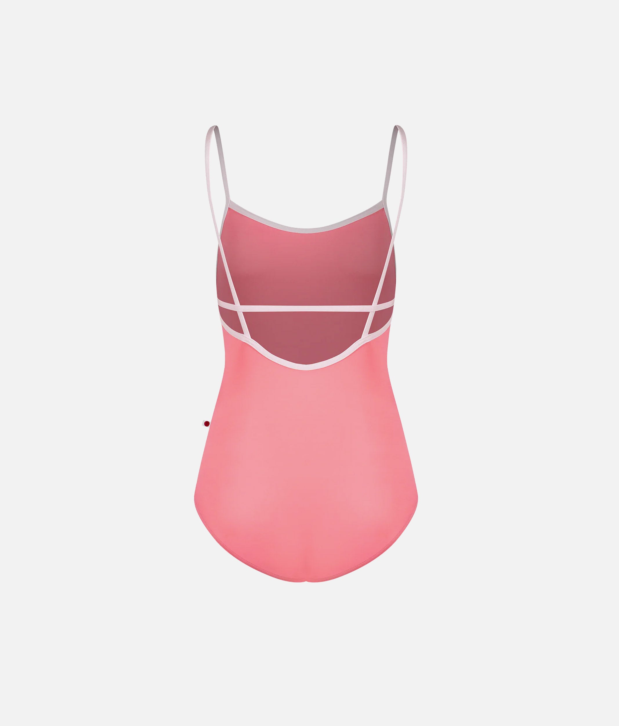 Camisole Ballet Leotard, Open Back High-Cut Dance Leotard - HEATHER MAY
