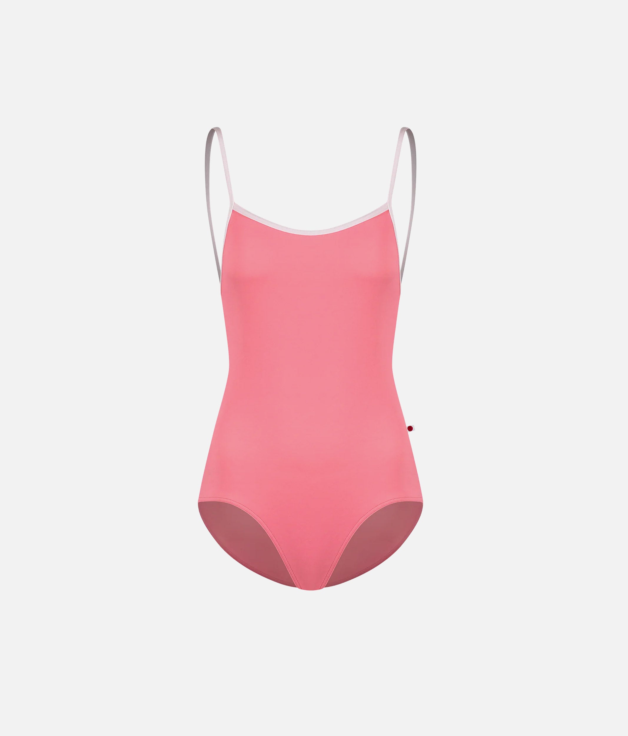 Camisole Ballet Leotard, Open Back High-Cut Dance Leotard - HEATHER MAY