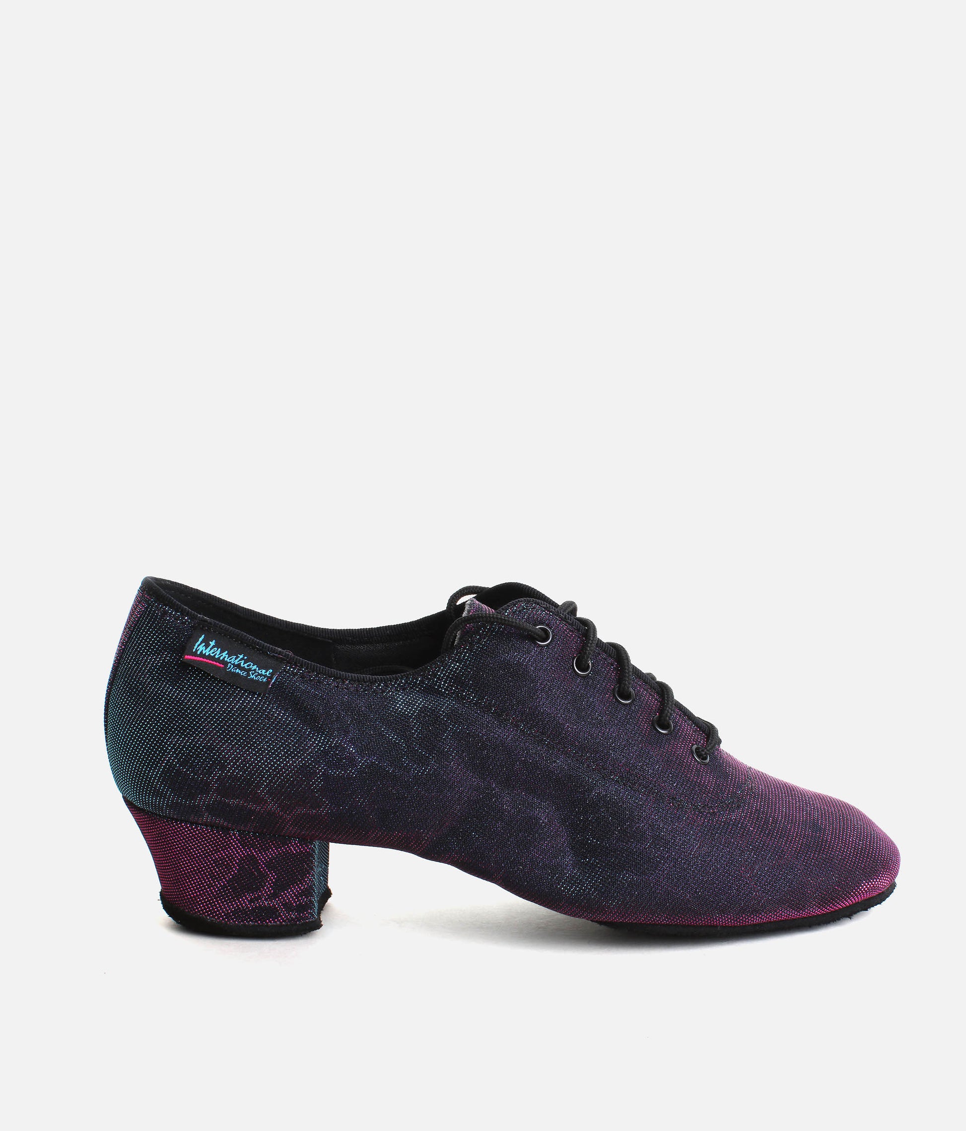 Split Sole Ballroom & Latin Dance Practice Shoe - HEATHER BluePink Panther