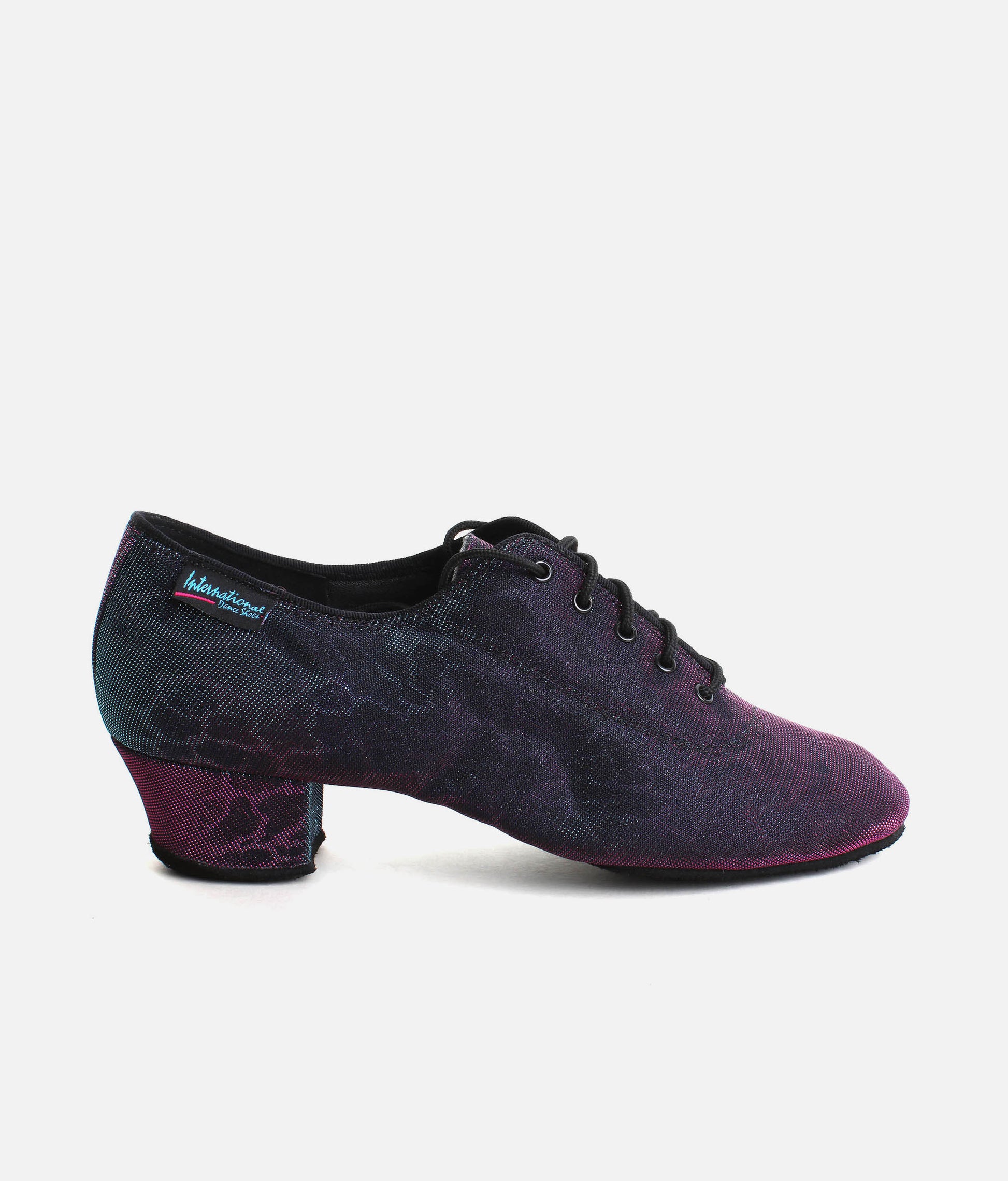 Split Sole Ballroom & Latin Dance Practice Shoe - HEATHER BluePink Panther