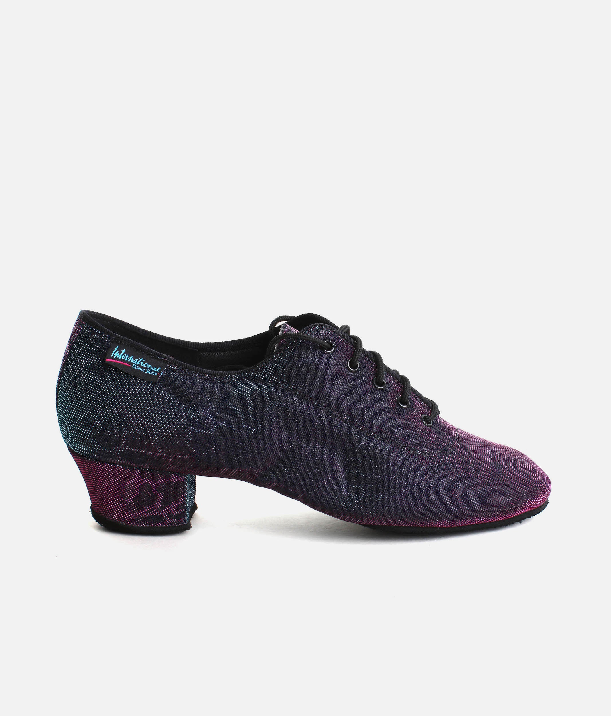 Split Sole Ballroom & Latin Dance Practice Shoe - HEATHER BluePink Panther