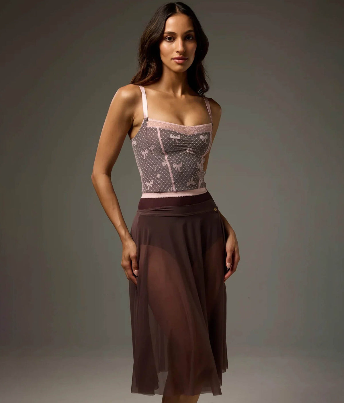 Bodile Julieta Mesh Rehearsal Skirt – Full-Circle Signature Style