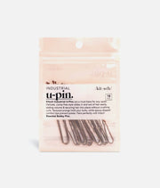 Pro Brown U-Pins – Hair Pins for Buns, Twists and Chignons