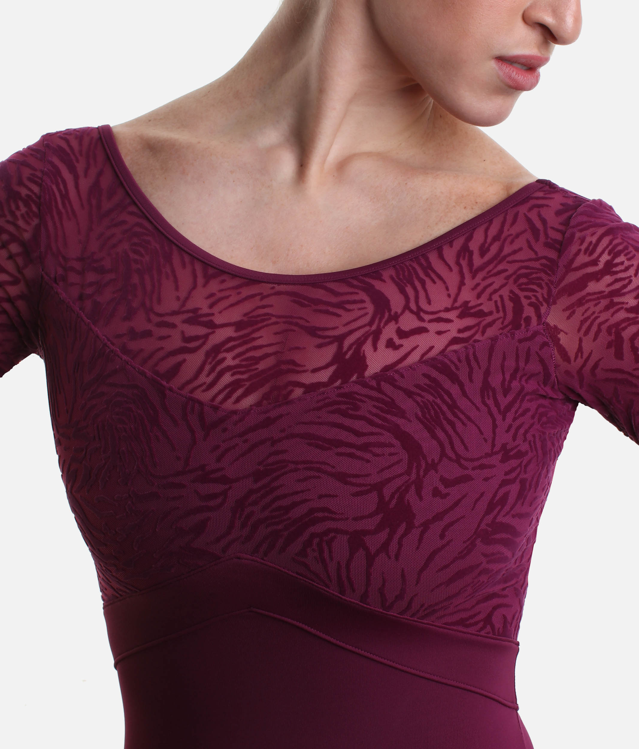Ladies Vienna Short Sleeve Leotard, Purple – BLOCH Dance US