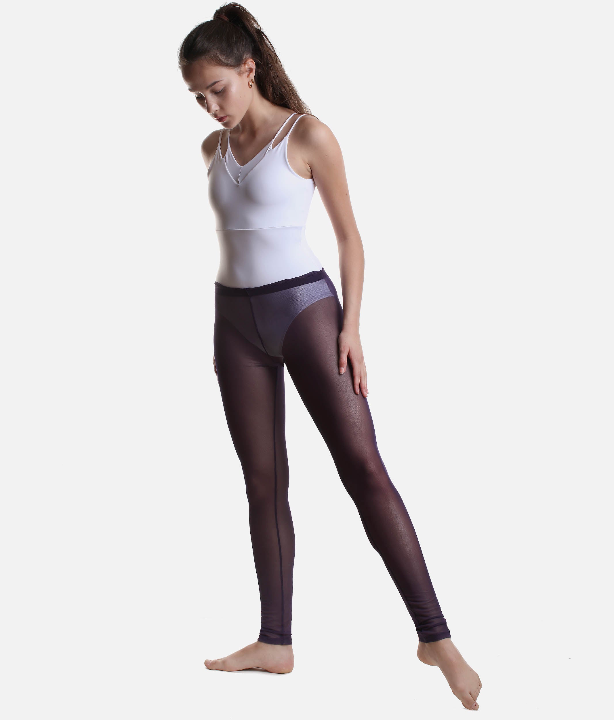 The Dance Bible Solid Women Purple Tights - Buy The Dance Bible Solid Women  Purple Tights Online at Best Prices in India | Flipkart.com