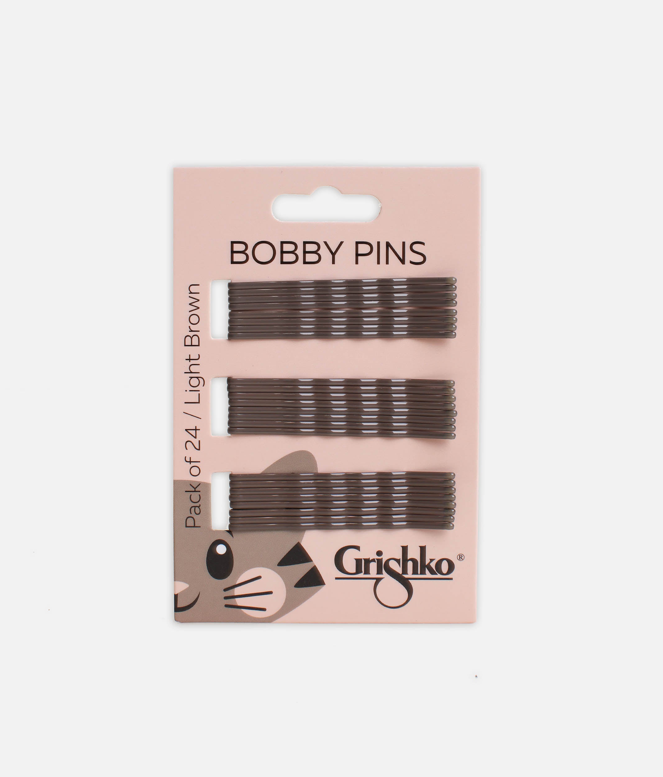 Bobby Pins for Ballet & Dance, Strong Hold, 24-Pack - HA2006G