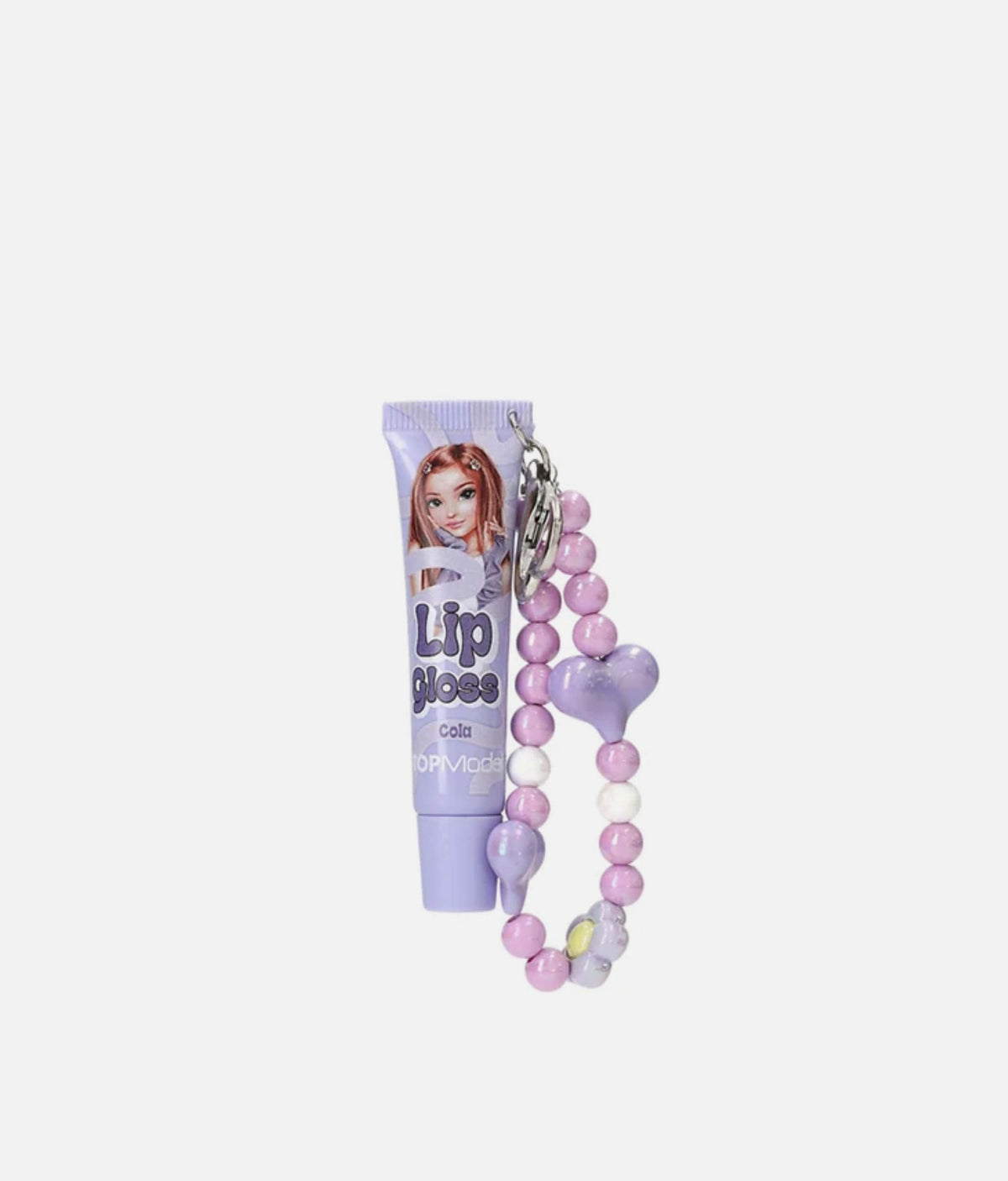 TOPModel GLOW TO GO Lip Gloss with Charm – Scented 8 ml Tube