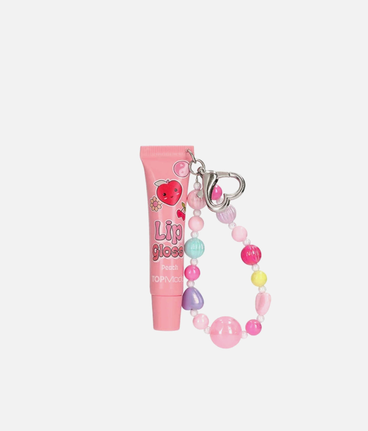 TOPModel GLOW TO GO Lip Gloss with Charm – Scented 8 ml Tube