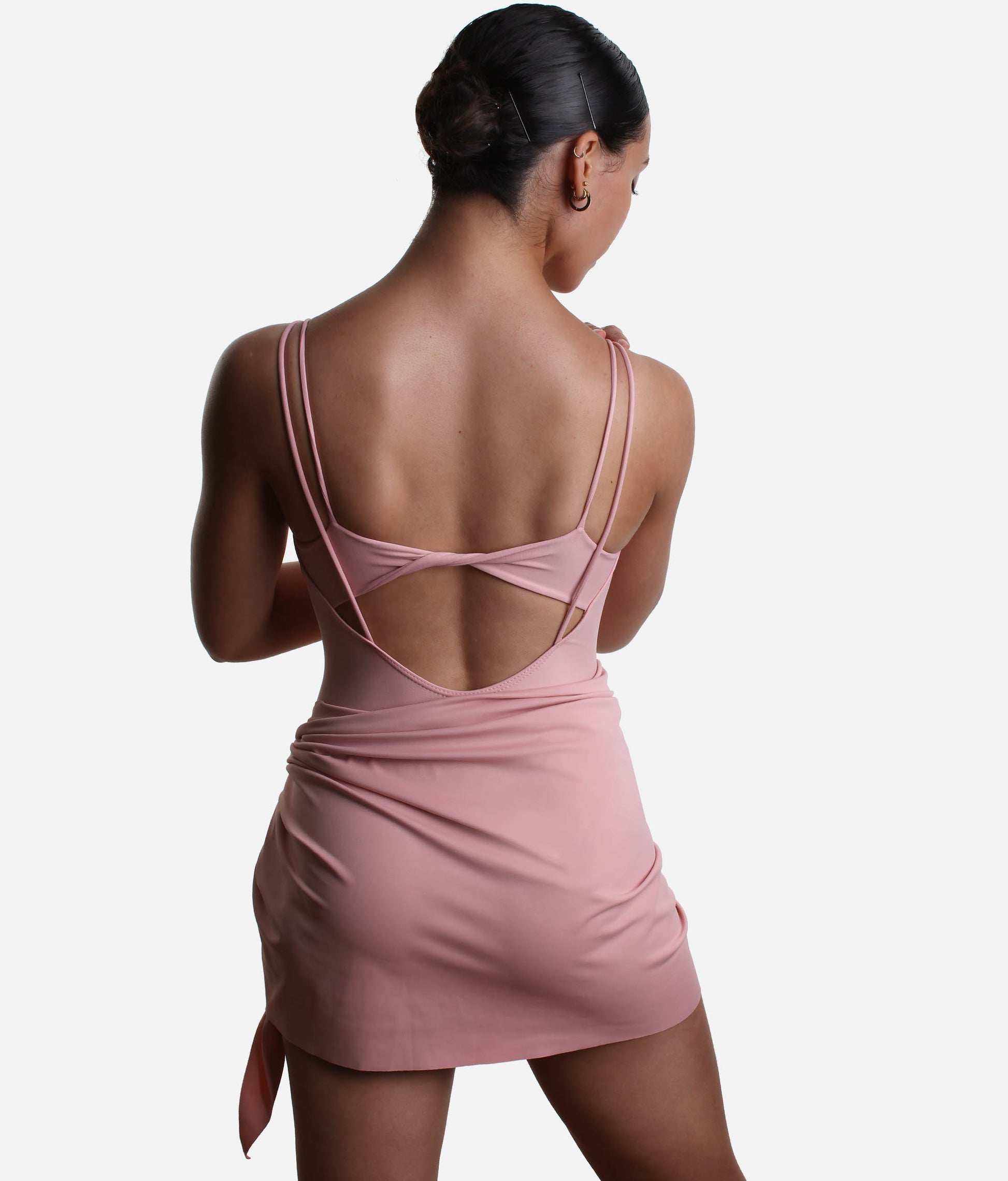 Side-Tie Ballet Skirt, Comfortable Wrap for Dancers - LS44