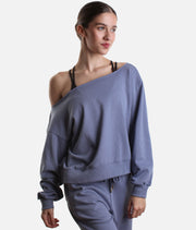 Mirella Adagio M30019L Oversized Dance Warm-Up Sweatshirt