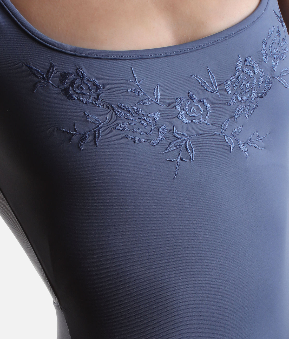 Mirella Adagio M50010LM Floral Tank Ballet Leotard