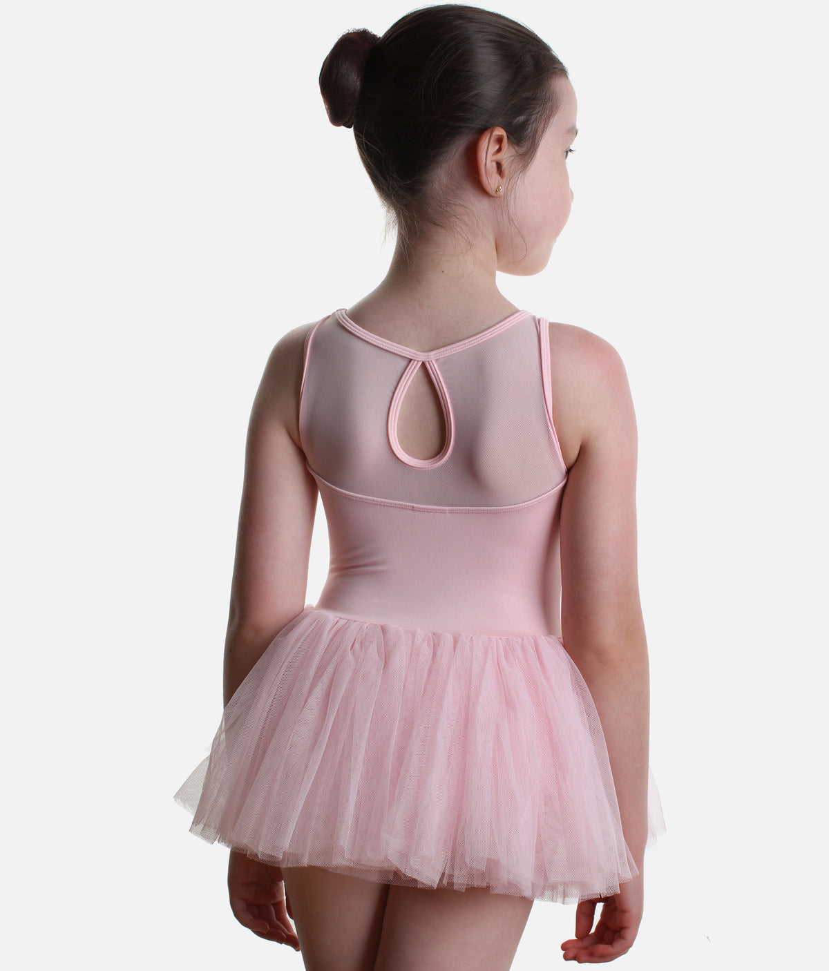 Mirella Petite Adagio M50011C – Girls’ Pink Tutu Leotard