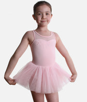 Mirella Petite Adagio M50011C – Girls’ Pink Tutu Leotard