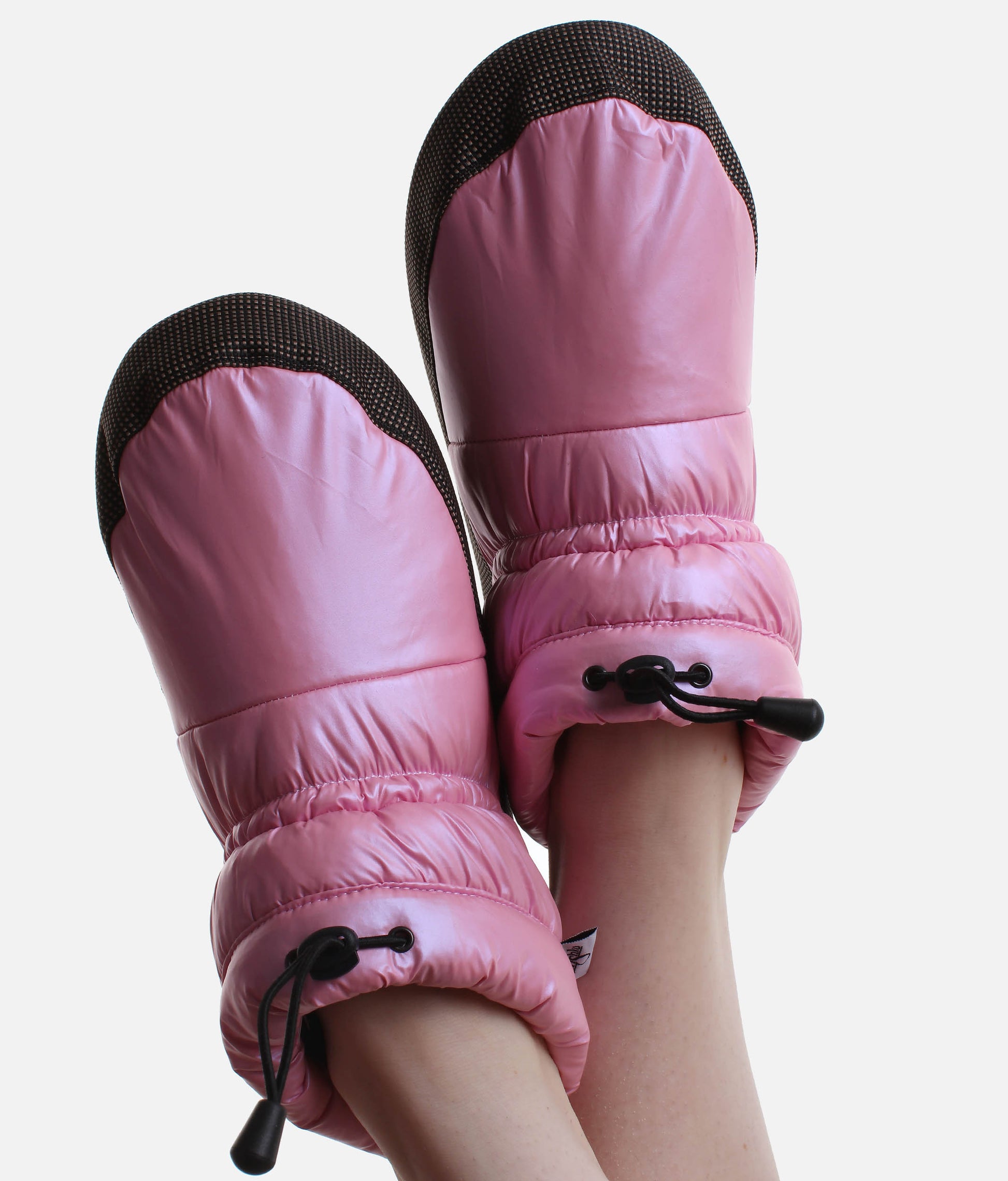 Short Warm-Up Booties, Pointe Shoe-Friendly Ballet Slippers for Dancers - M75