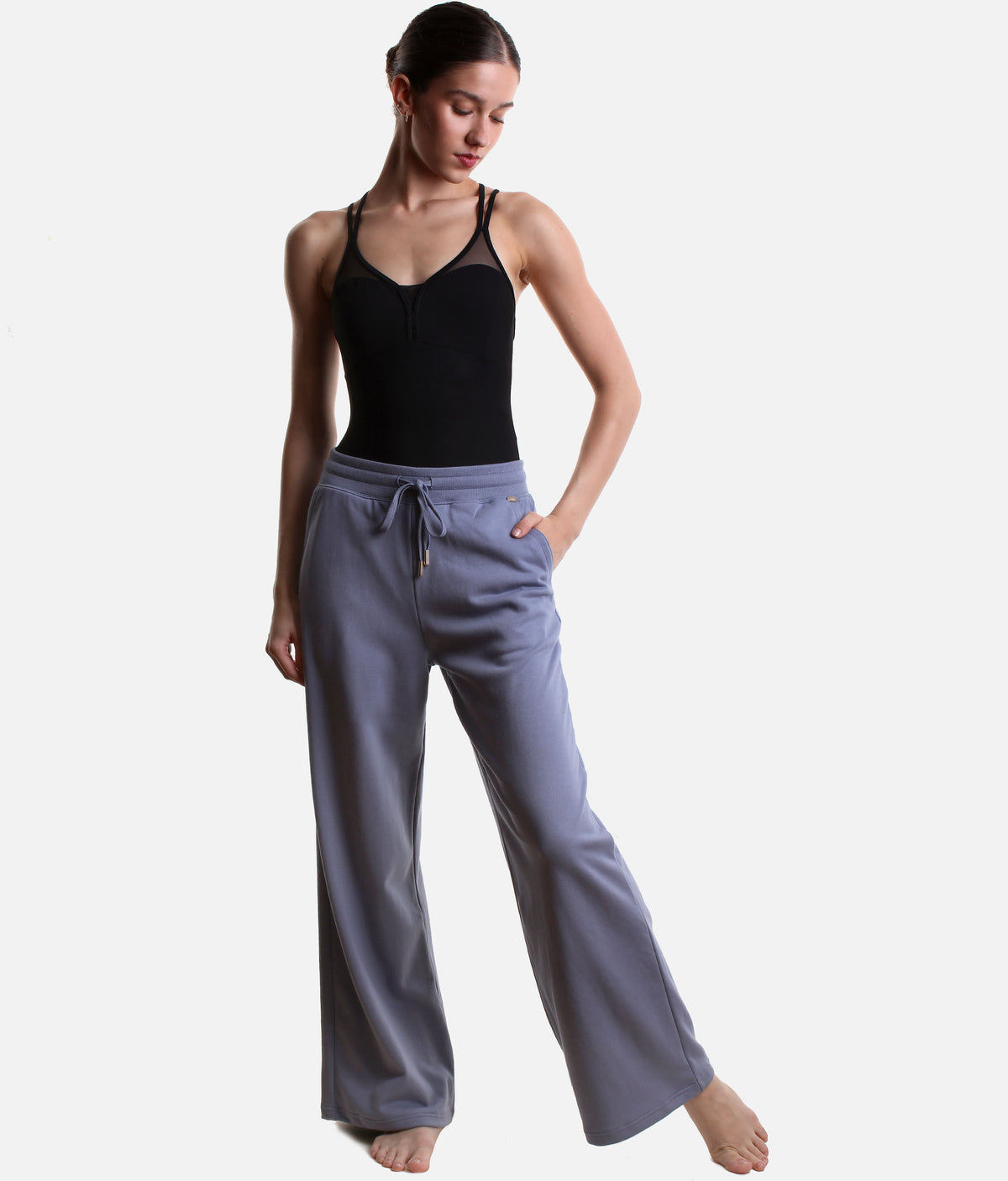 Mirella Adagio M80007L Wide Leg Dance Warm-Up Sweatpants