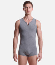 Men's Dance Unitard for Ballet & Contemporary, Front Zip - RDE1901