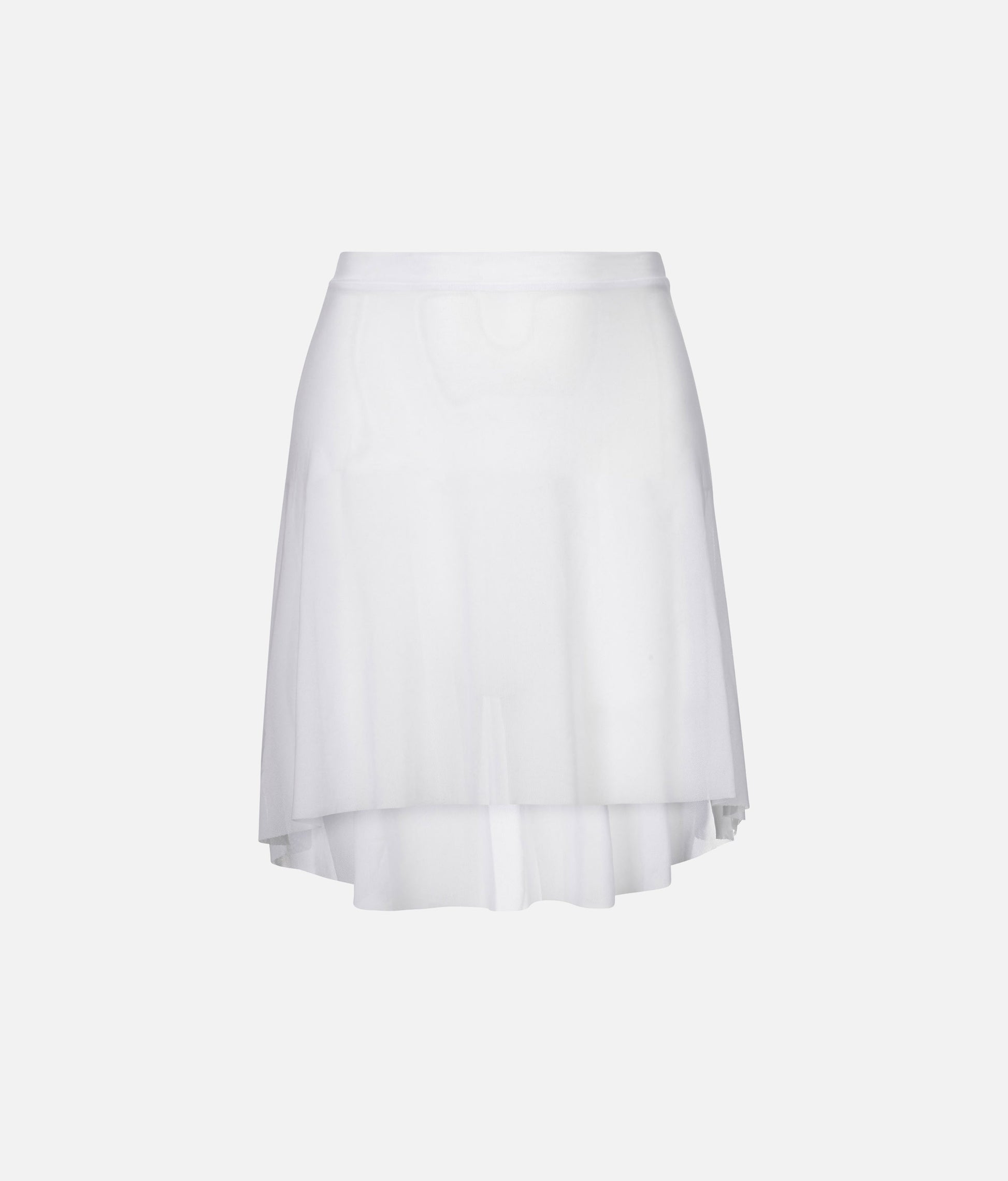 High-Low Mesh Ballet Skirt, Lightweight Pull-On Dance Skirt - NUBE