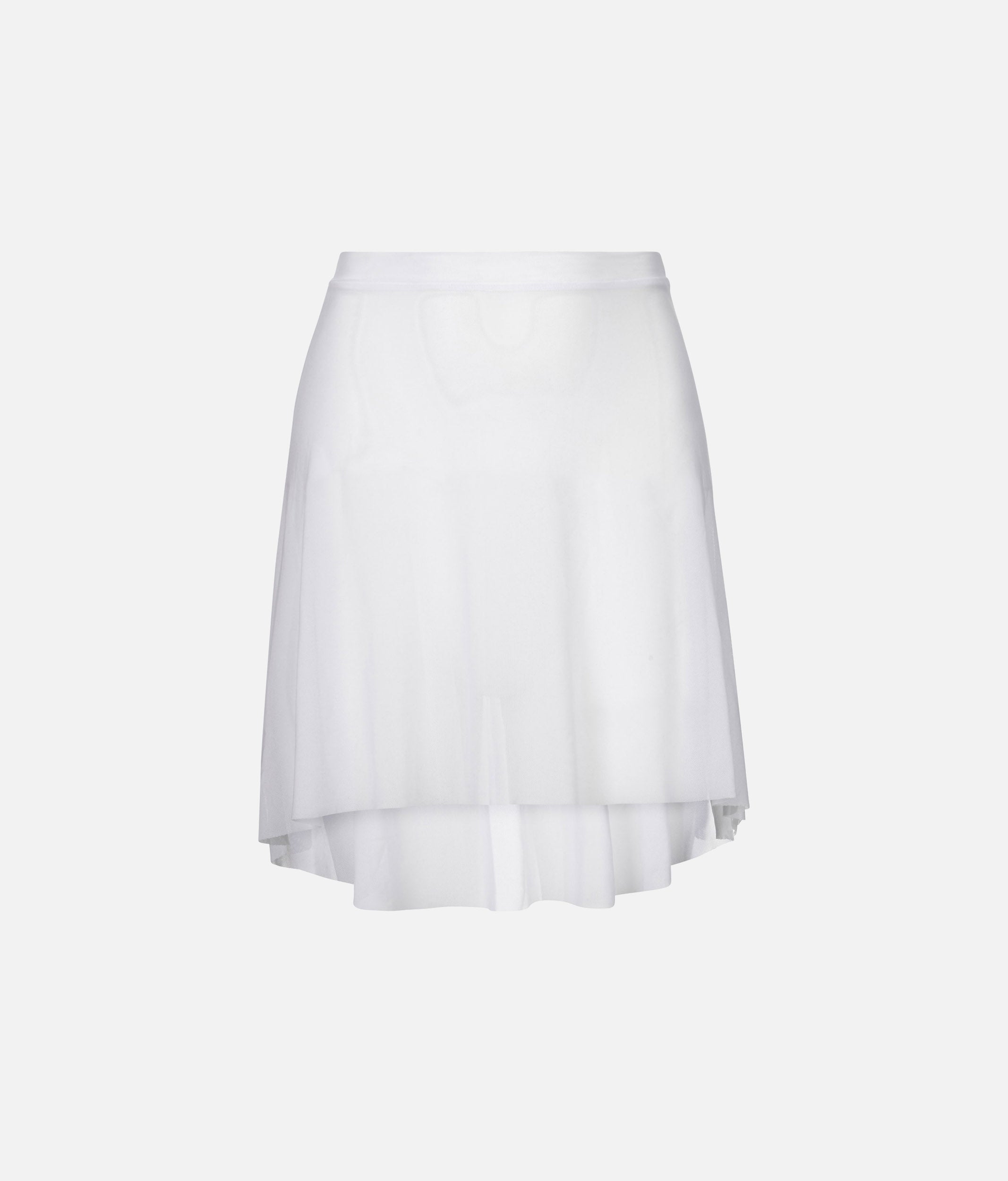 High-Low Mesh Ballet Skirt, Lightweight Pull-On Dance Skirt - NUBE