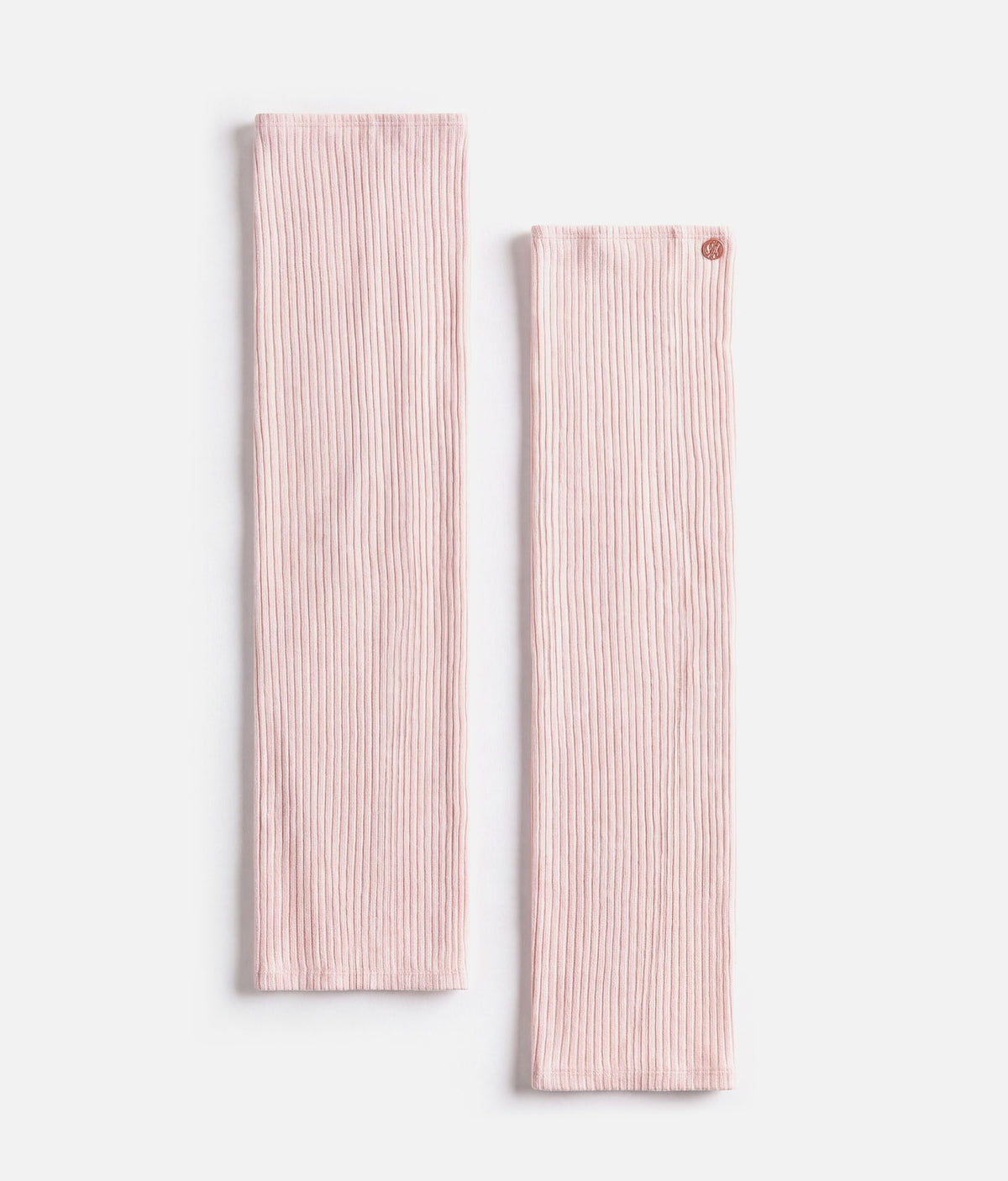 Mara Dancewear Knit Legwarmers – 65cm in Soft Pink & Light Cream