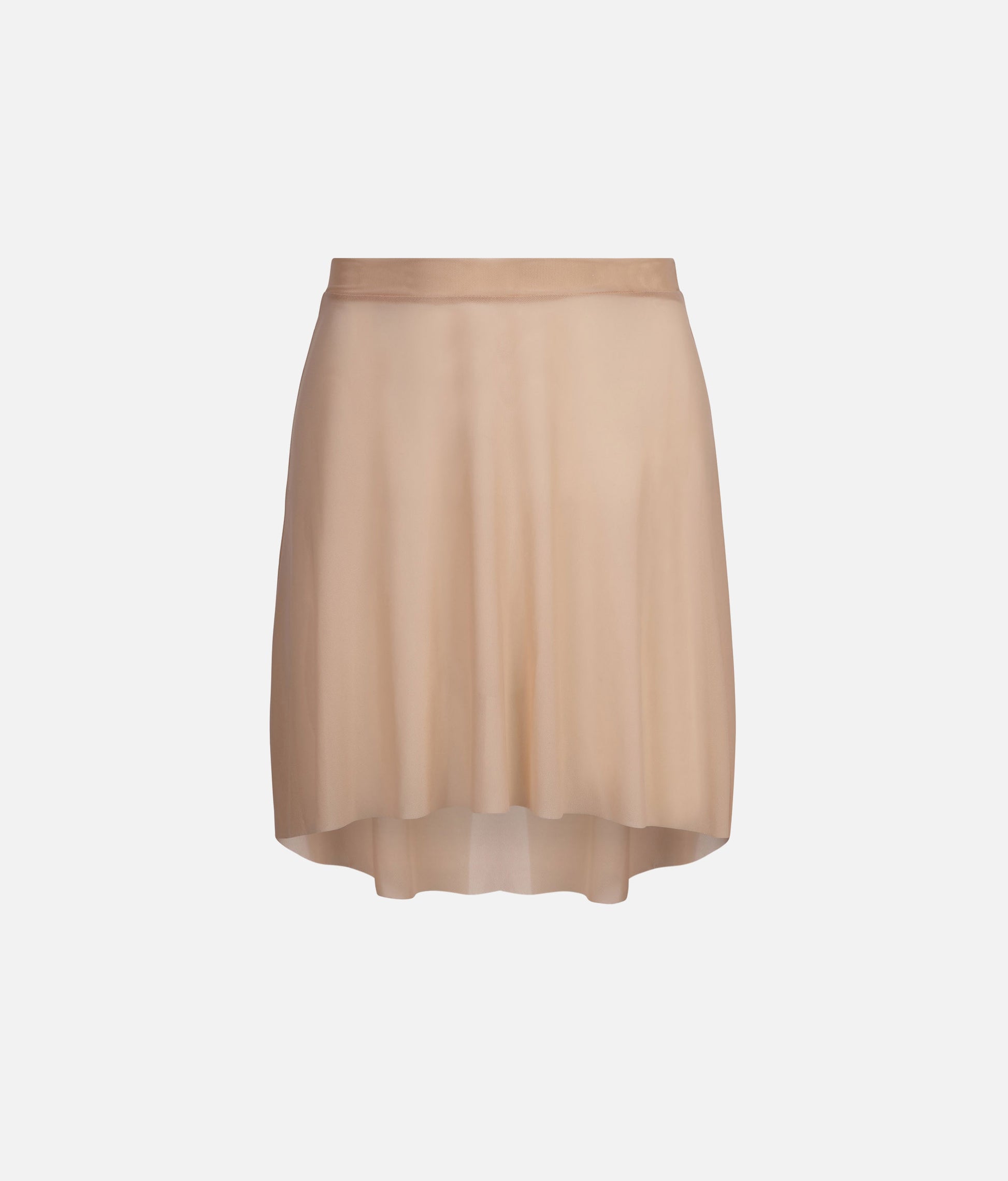 High-Low Mesh Ballet Skirt, Lightweight Pull-On Dance Skirt - NUBE