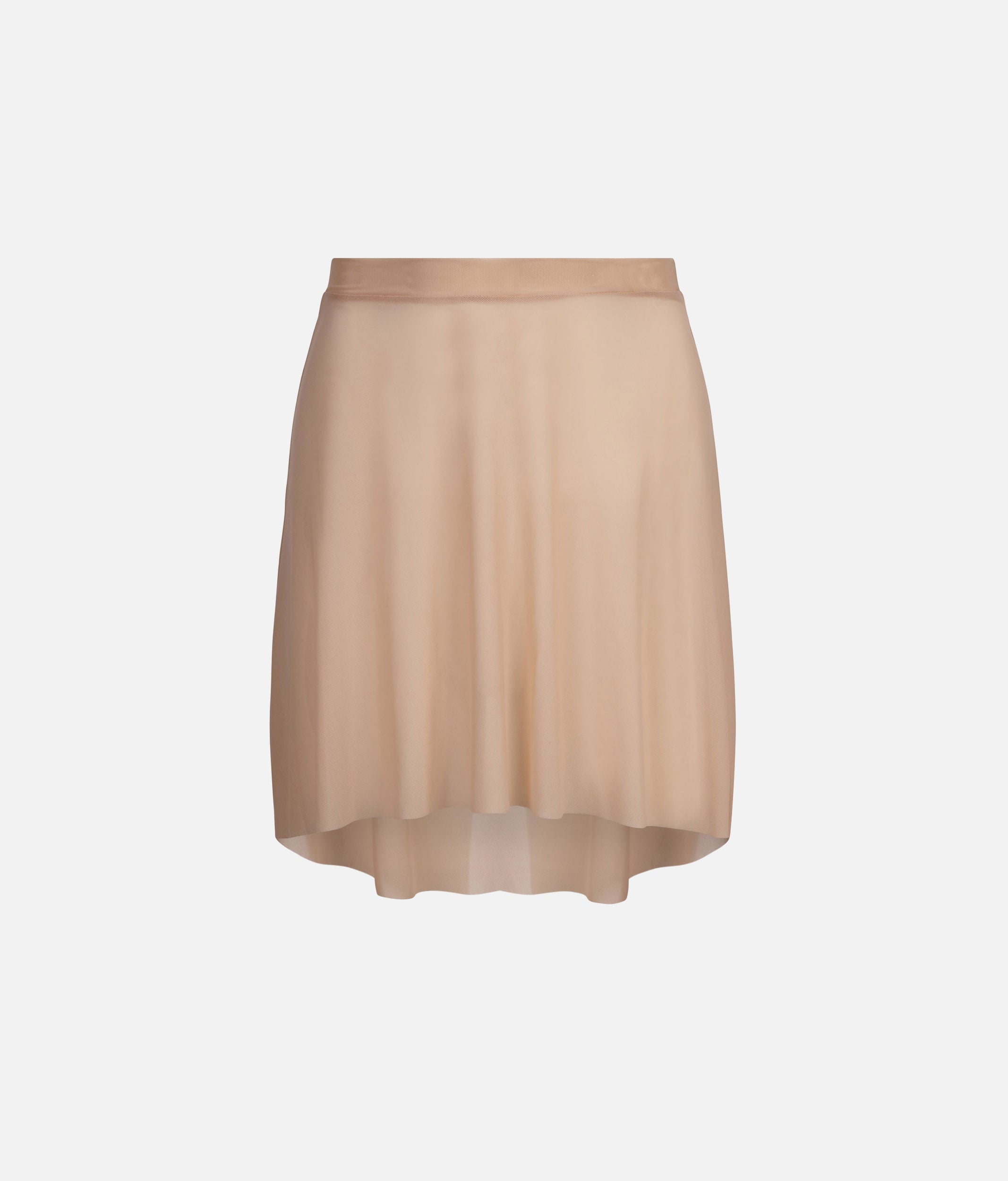 High-Low Mesh Ballet Skirt, Lightweight Pull-On Dance Skirt - NUBE