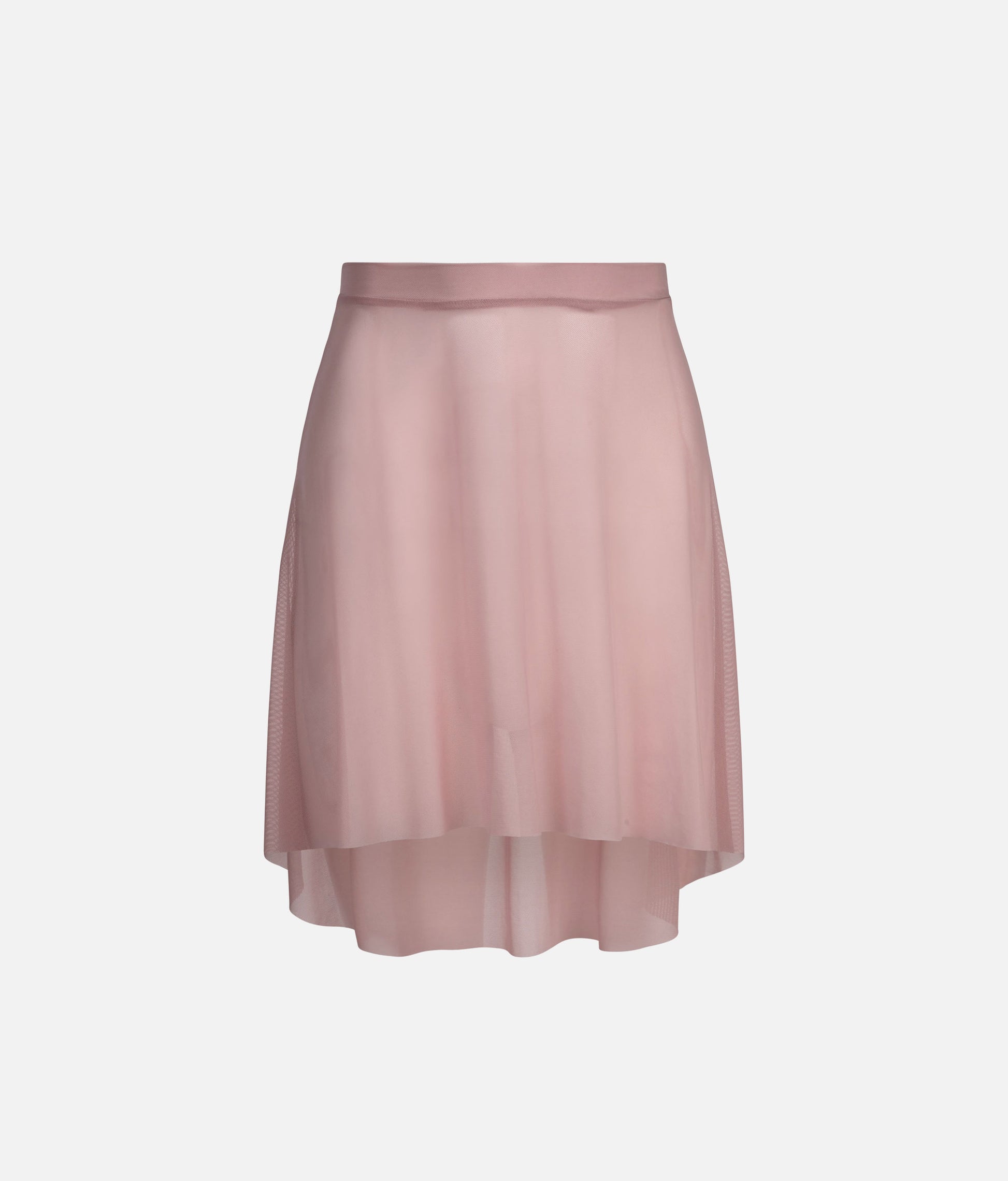 High-Low Mesh Ballet Skirt, Lightweight Pull-On Dance Skirt - NUBE