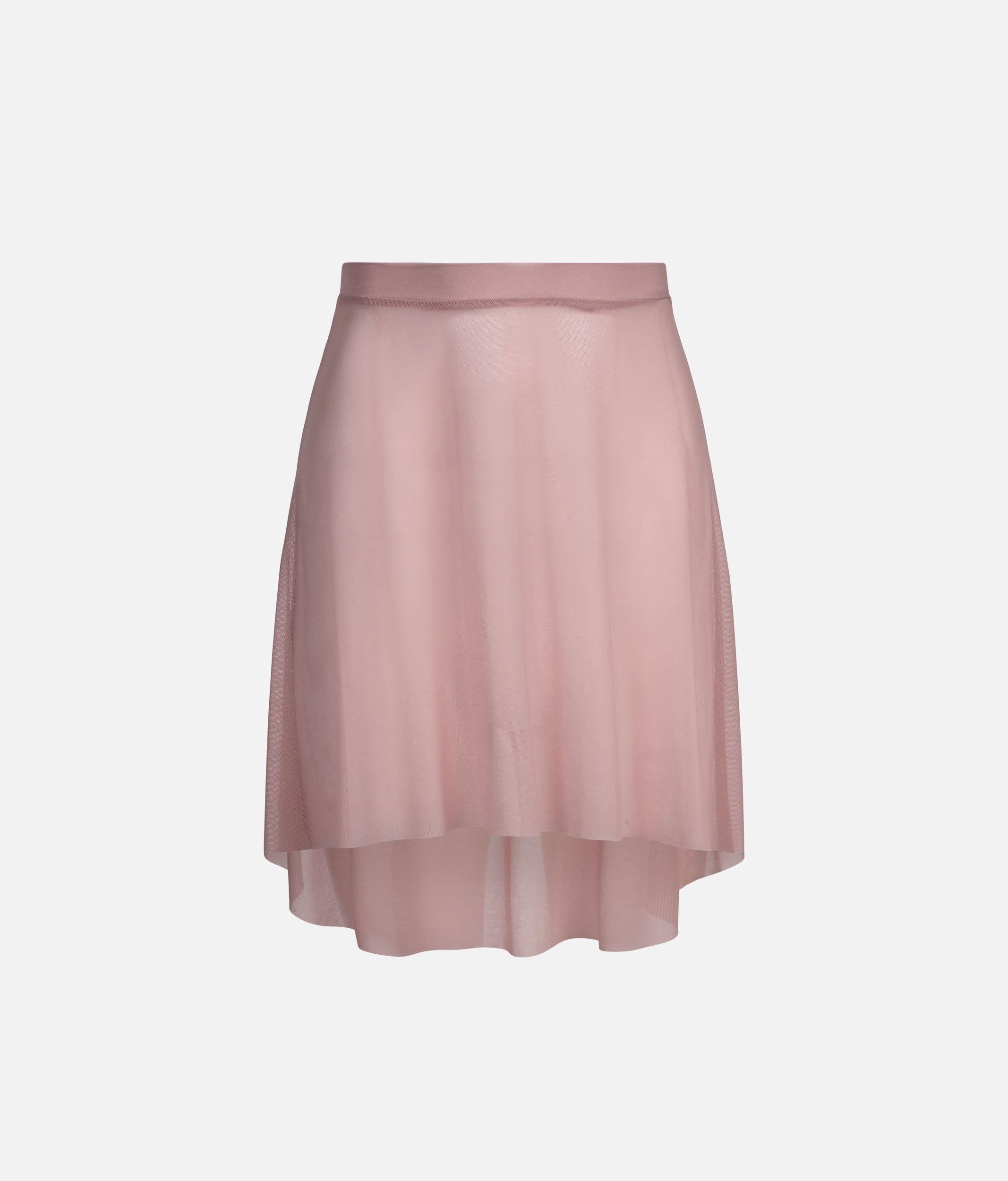 High-Low Mesh Ballet Skirt, Lightweight Pull-On Dance Skirt - NUBE