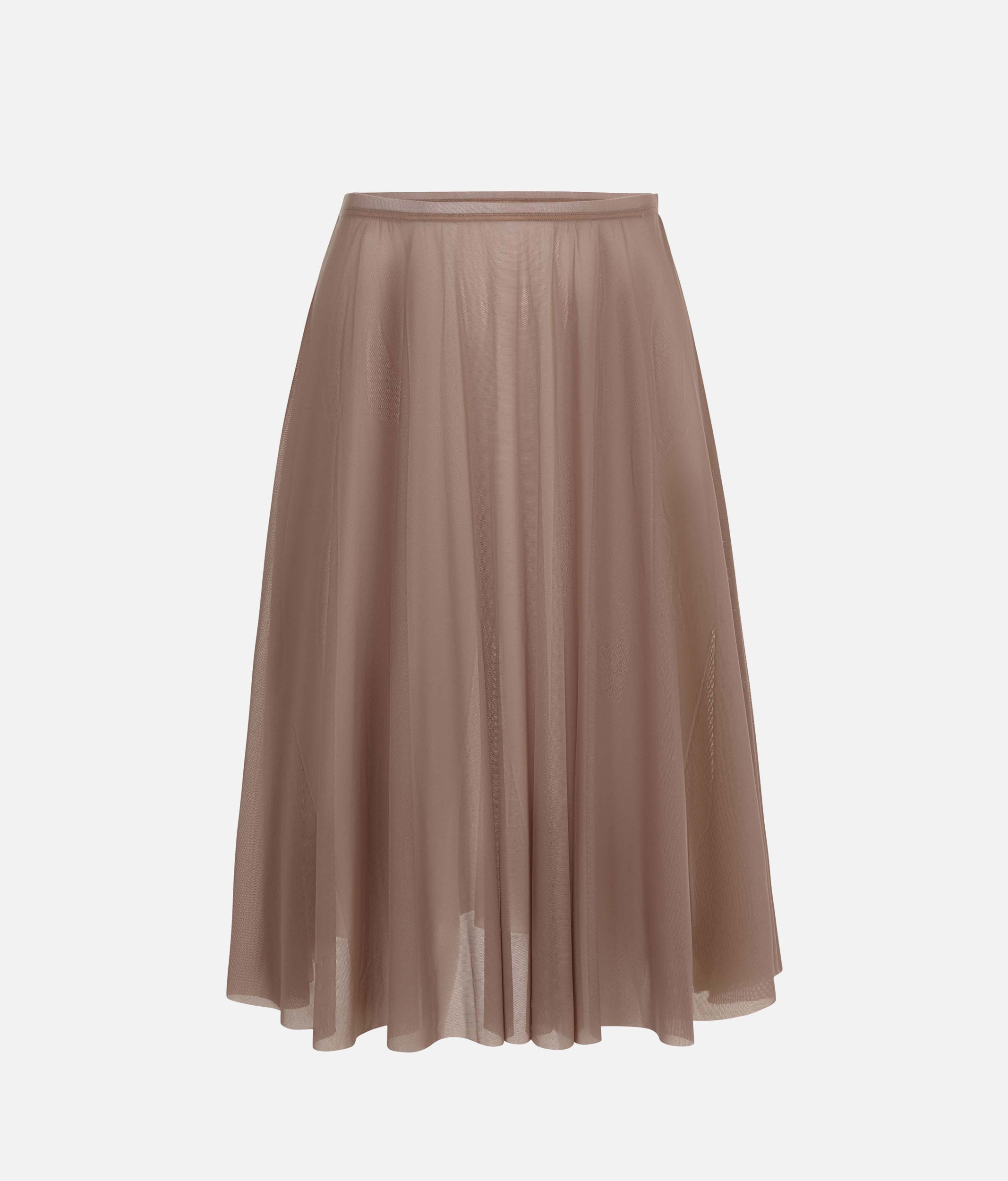 Long Mesh Ballet Skirt, Pull-On Ballet Rehearsal Skirt - ARIANA