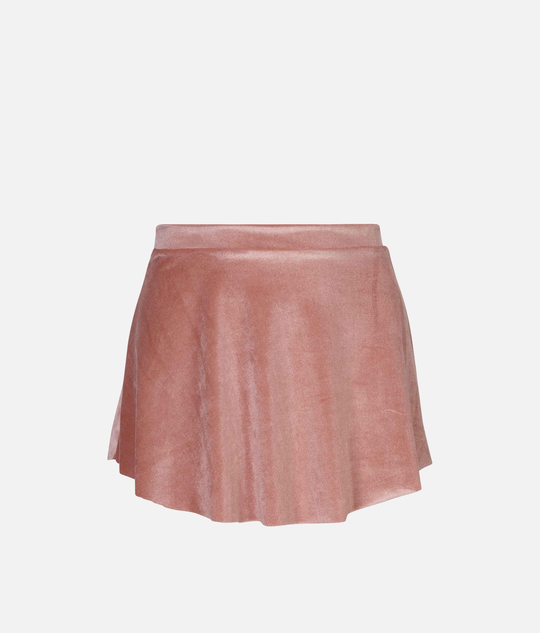 Short Velvet Ballet Skirt, Comfortable Pull-On Dance Skirt - VELA
