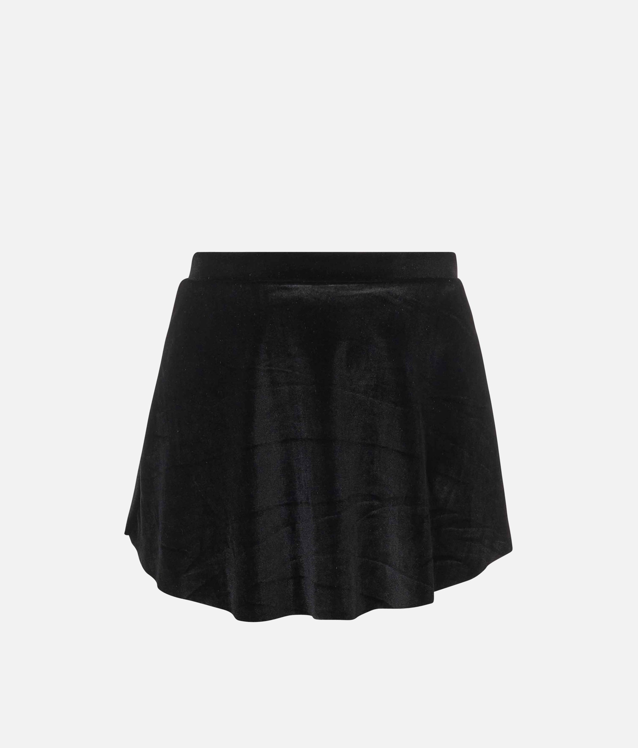 Short Velvet Ballet Skirt, Comfortable Pull-On Dance Skirt - VELA