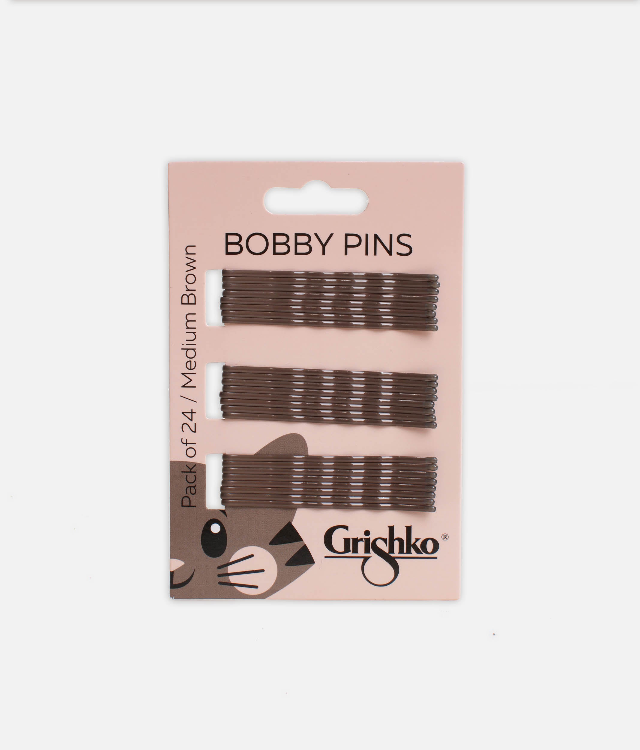 Bobby Pins for Ballet & Dance, Strong Hold, 24-Pack - HA2006G