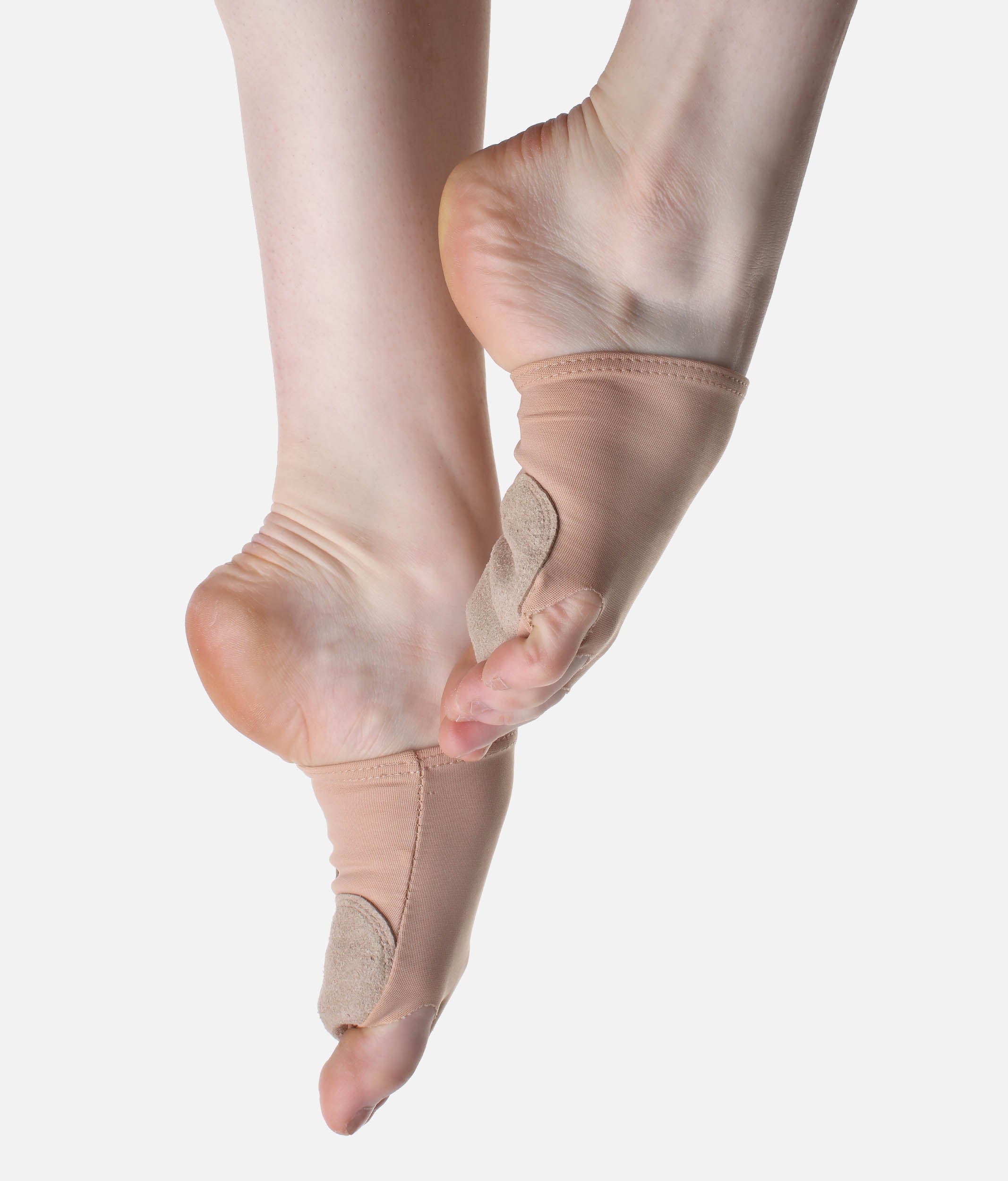 MD18 - Barely There Dance Foot Glove with Individual Toe Holes