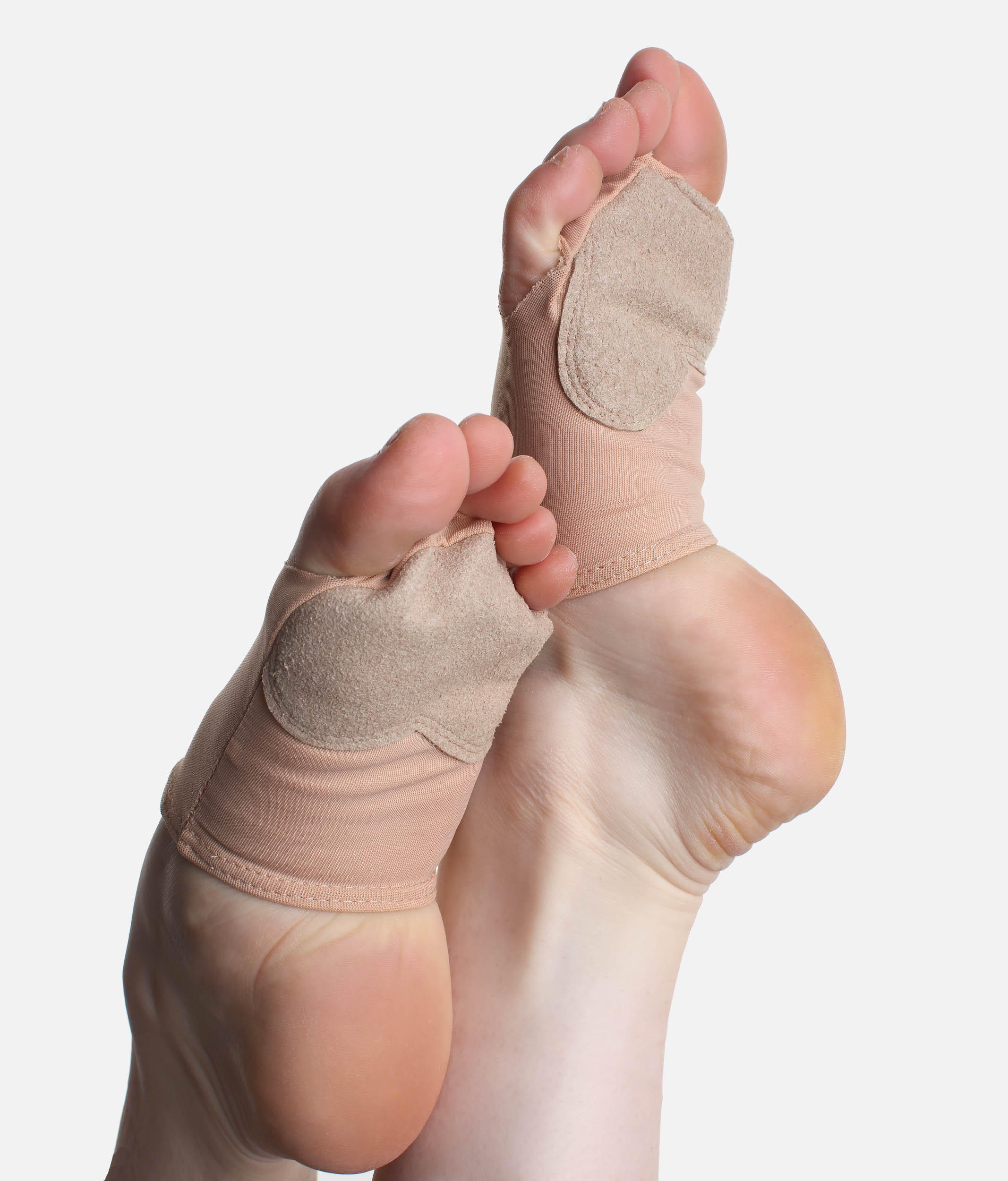 MD18 - Barely There Dance Foot Glove with Individual Toe Holes