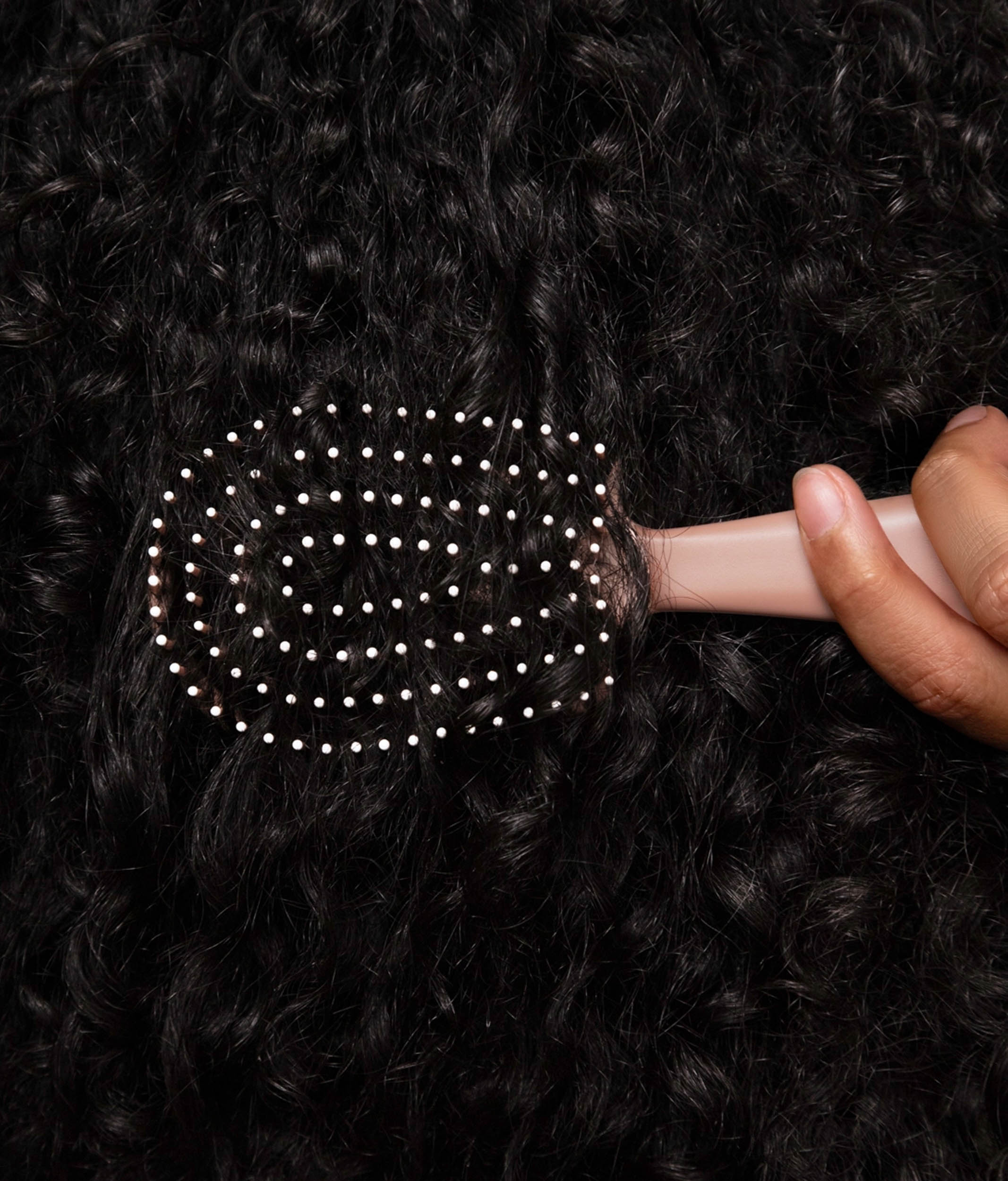 Mini Terracotta Detangling Flexi Brush for Wet & Dry Hair