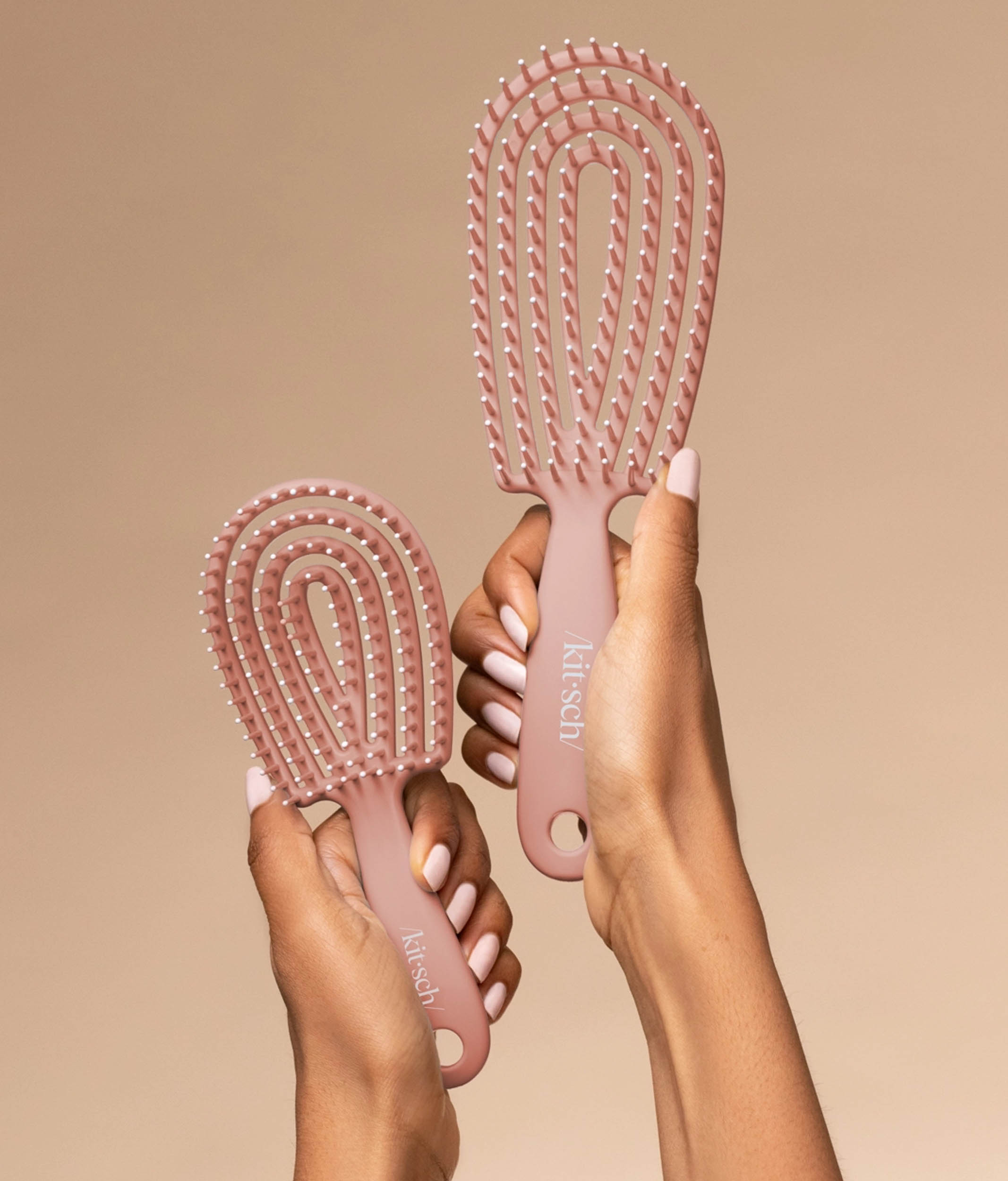 Mini Terracotta Detangling Flexi Brush for Wet & Dry Hair