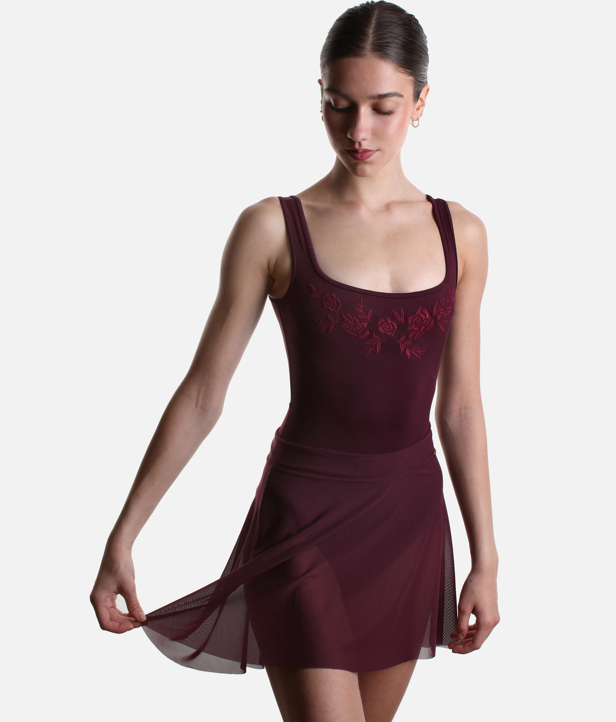 Mirella Adagio MS10005 Pull-On Mesh Ballet Skirt