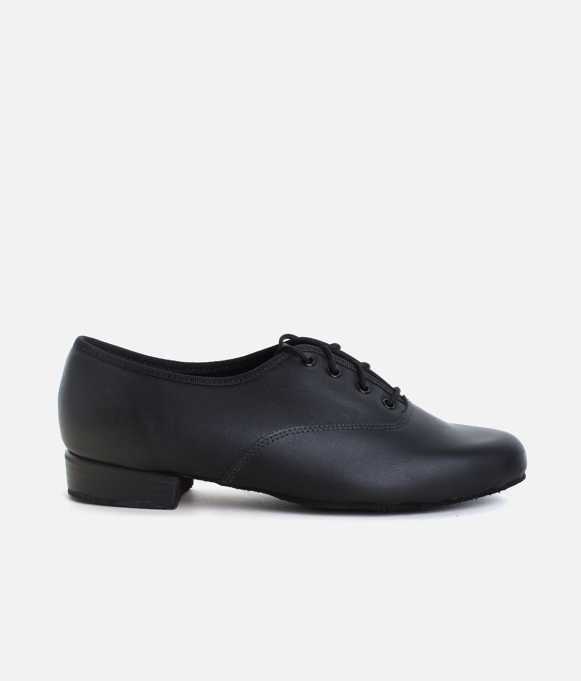 Boys Oxford Ballroom Shoes, Smooth Leather & Suede Sole - MLB