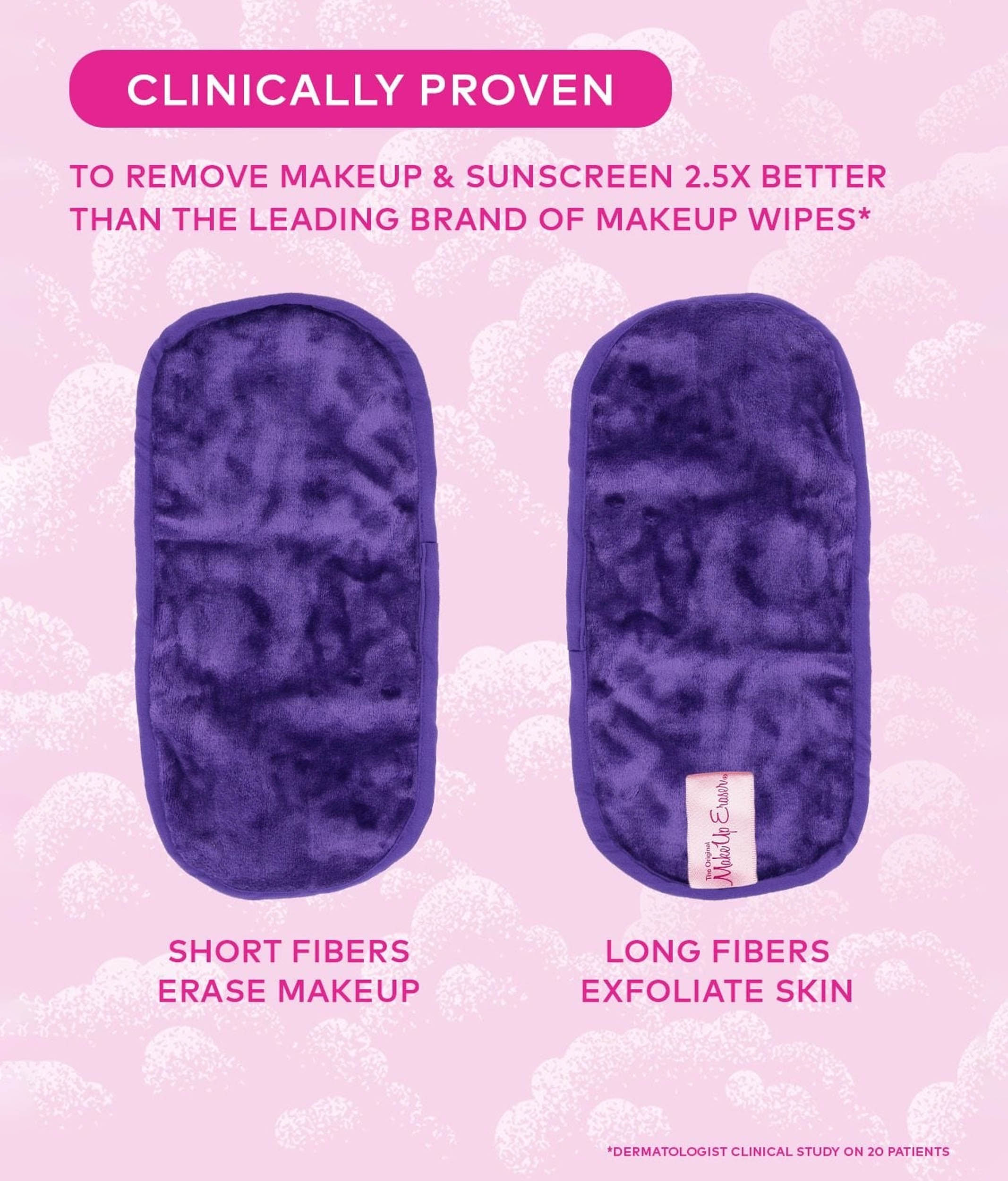 Queen Purple MAKEUP ERASER PRO - Makeup Off, Spotlight On