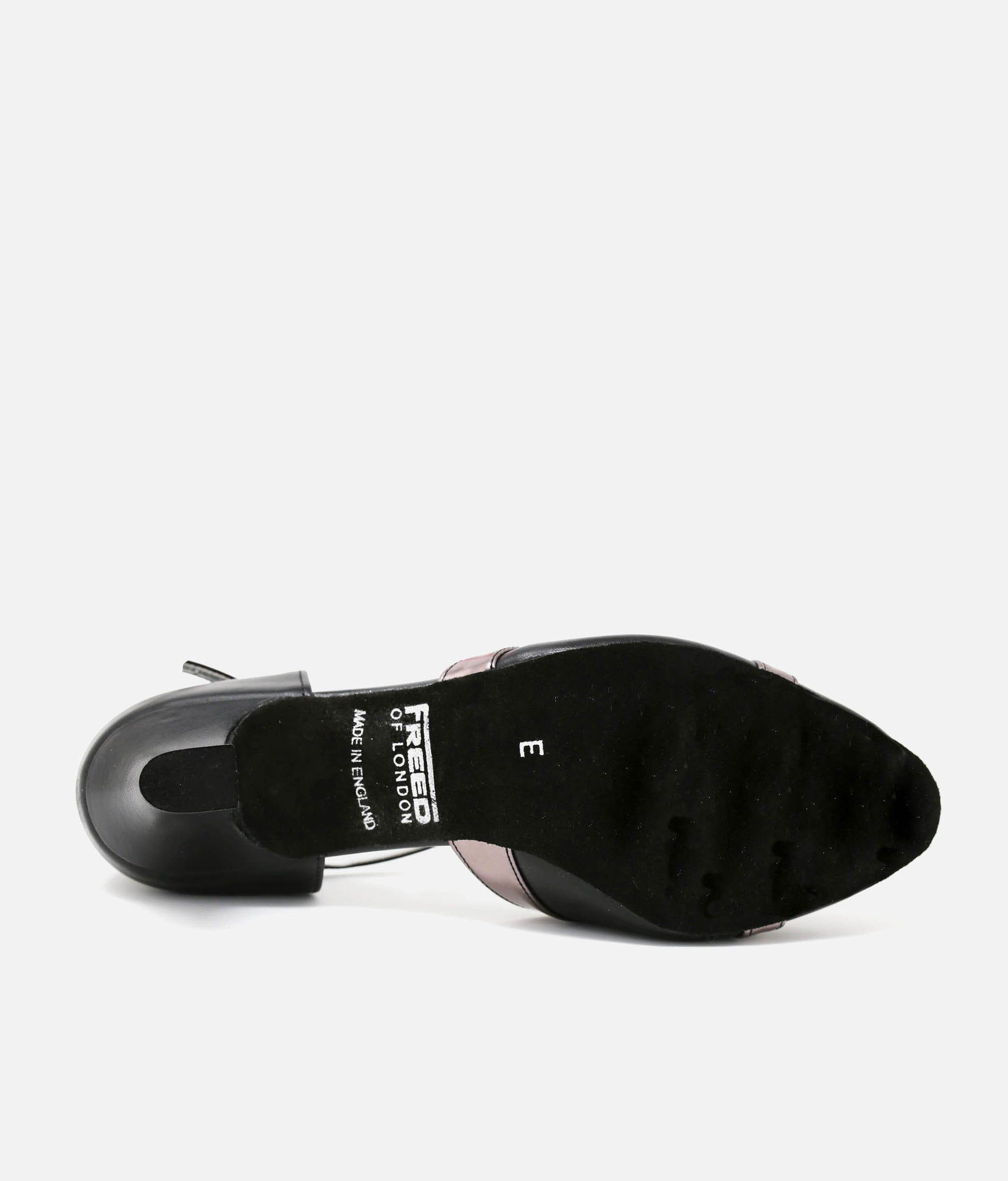 Comfortable Low Heel Leather Ballroom Shoes for Social Dancing - NANCY