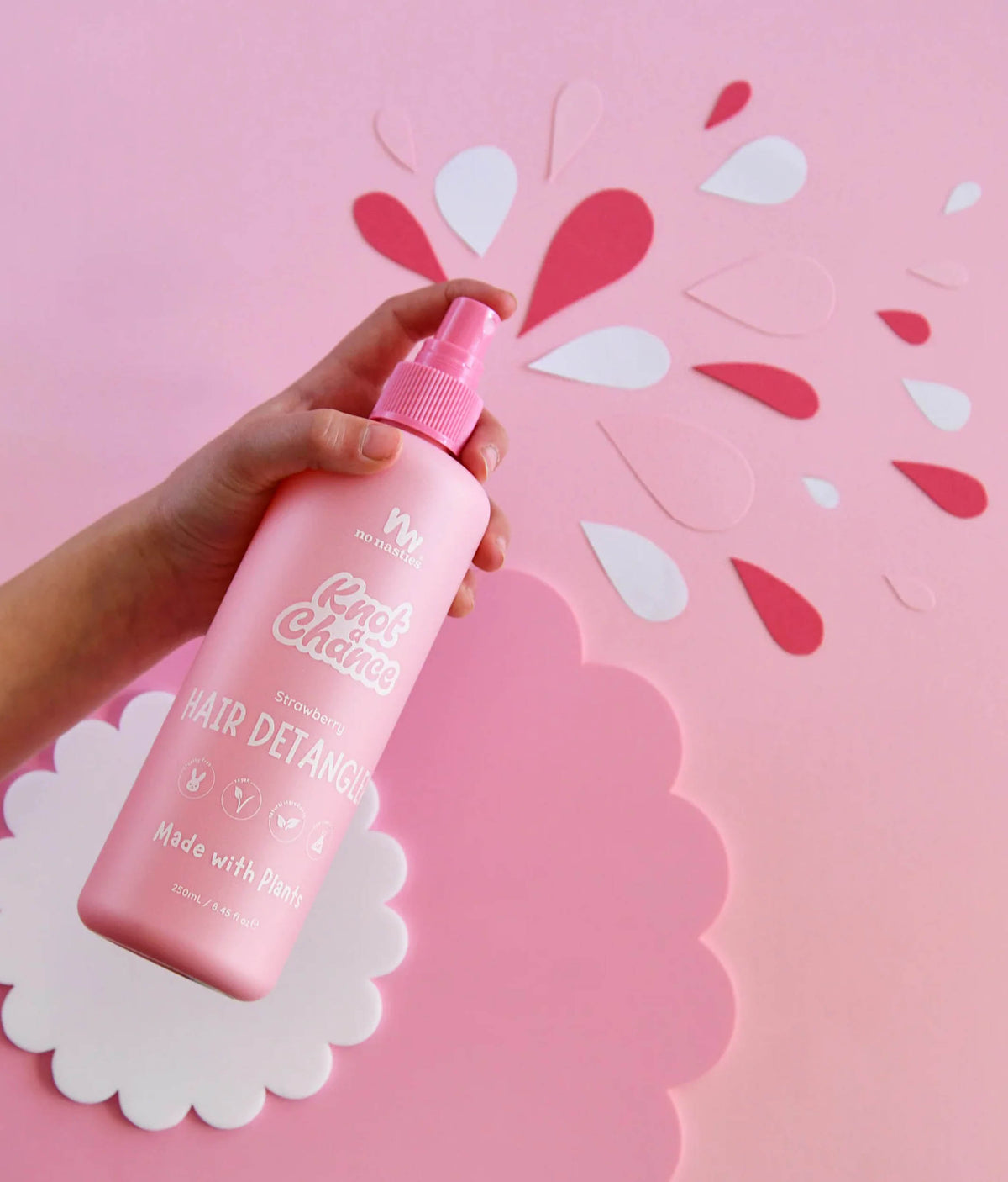 Strawberry DETANGLER SPRAY - Easy Hair Brushing