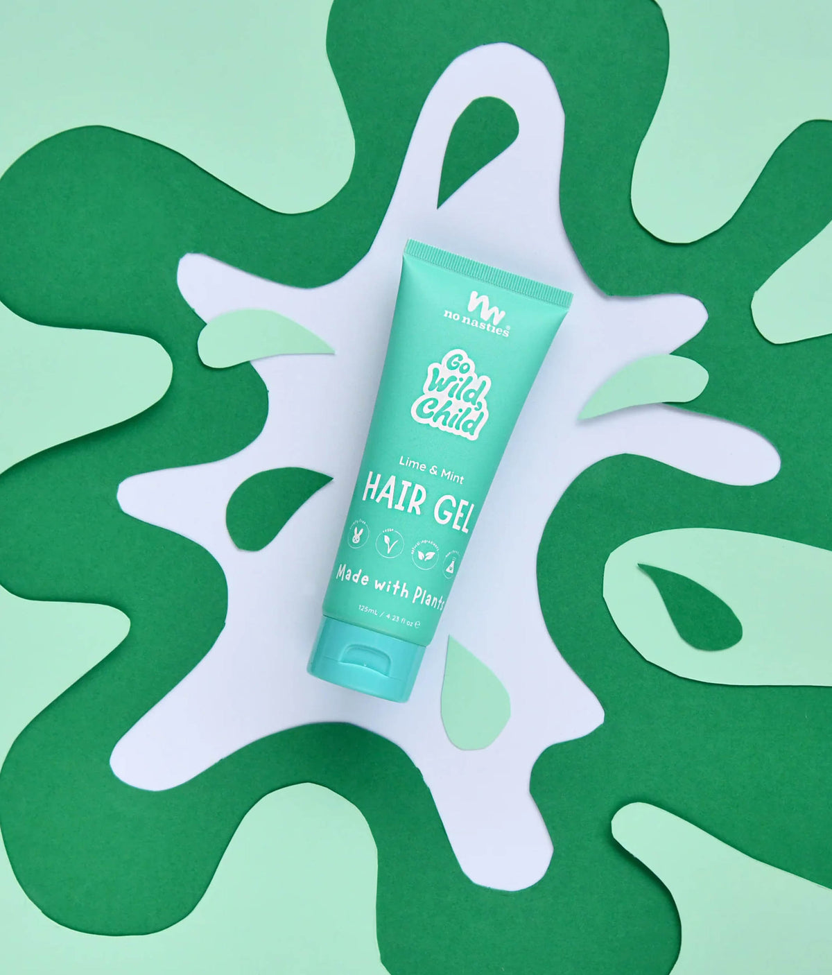 SLiCK KiDS Natural Plant-Based HAIR GEL, Medium Hold & Shine
