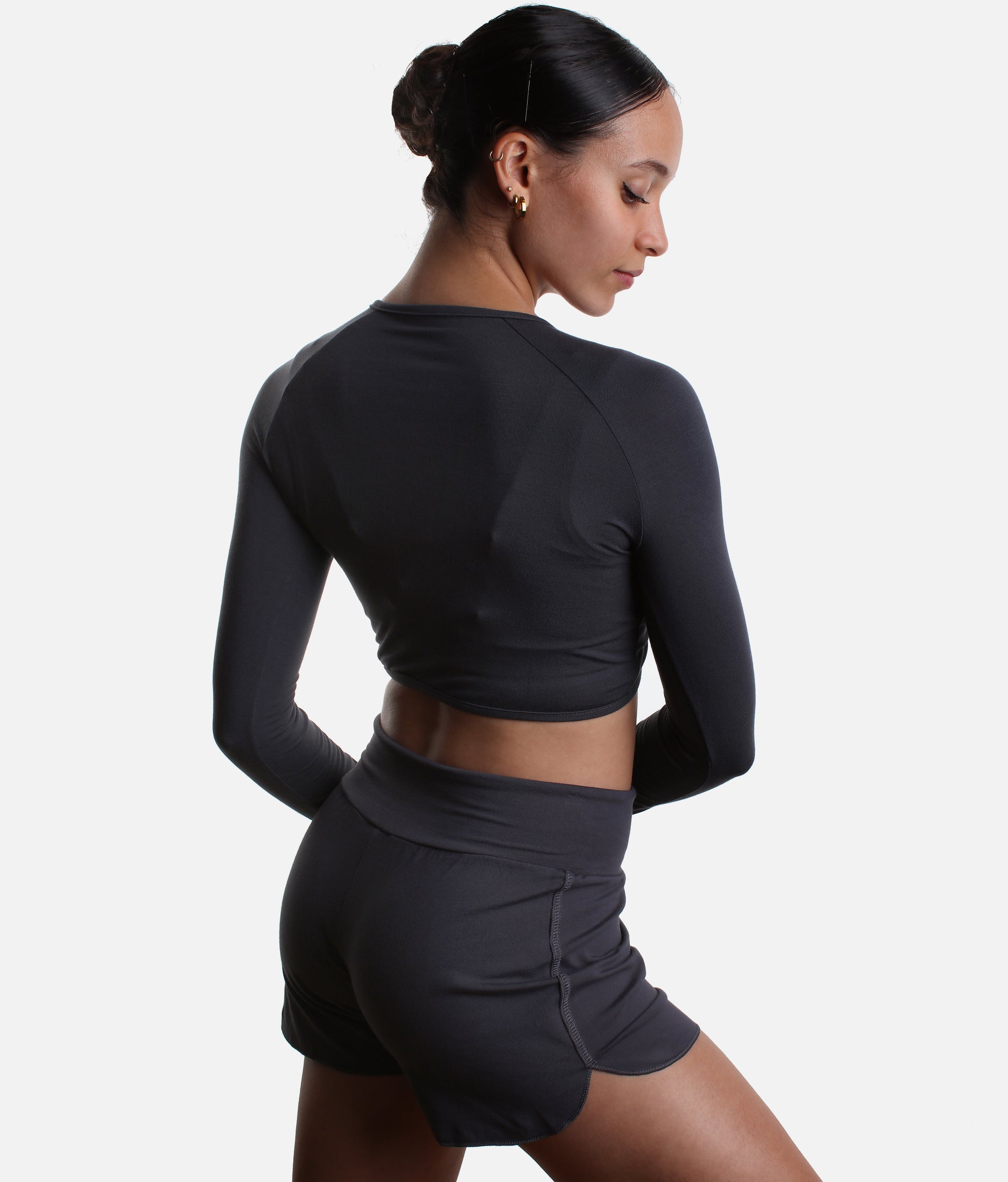 Warm-Up Dance Shorts, Soft Breathable Bamboo - NOBU