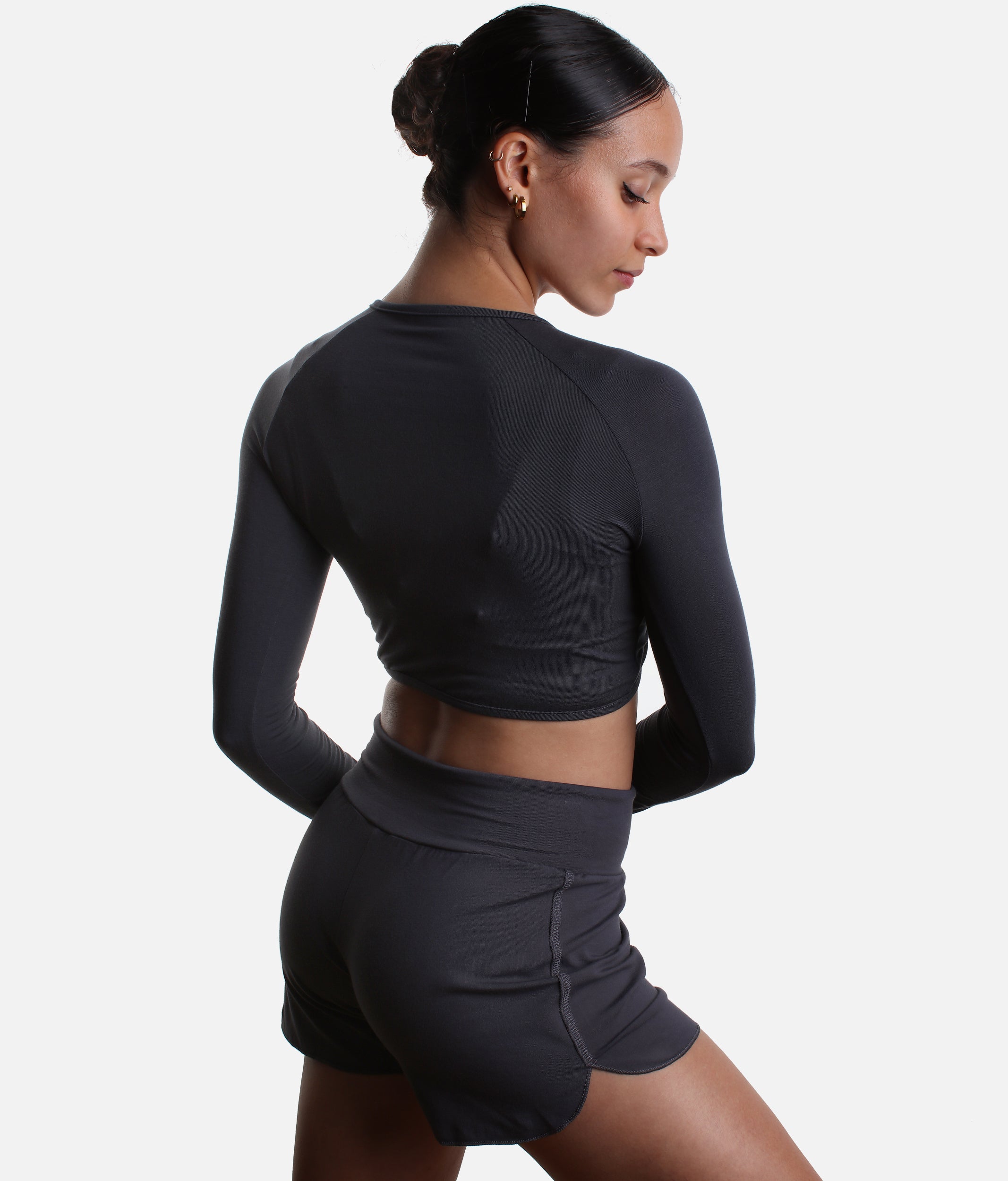 Warm-Up Dance Shorts, Soft Breathable Bamboo - NOBU